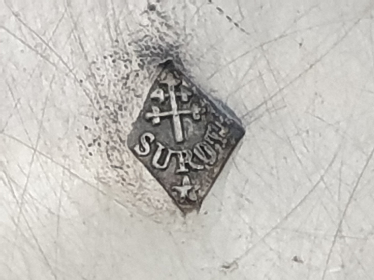 Antique French Silver Wine Taster (Tastevin) by SUROT