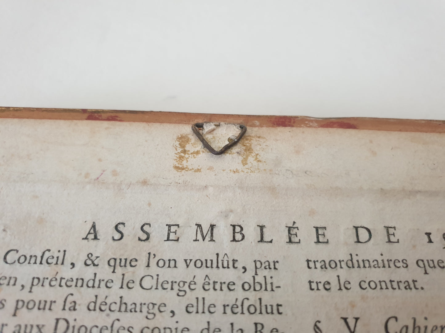 Vintage Hand Painted Miniature “Mademoiselle de Camargo” After Nicolas Lancret in Gilded Wood Frame