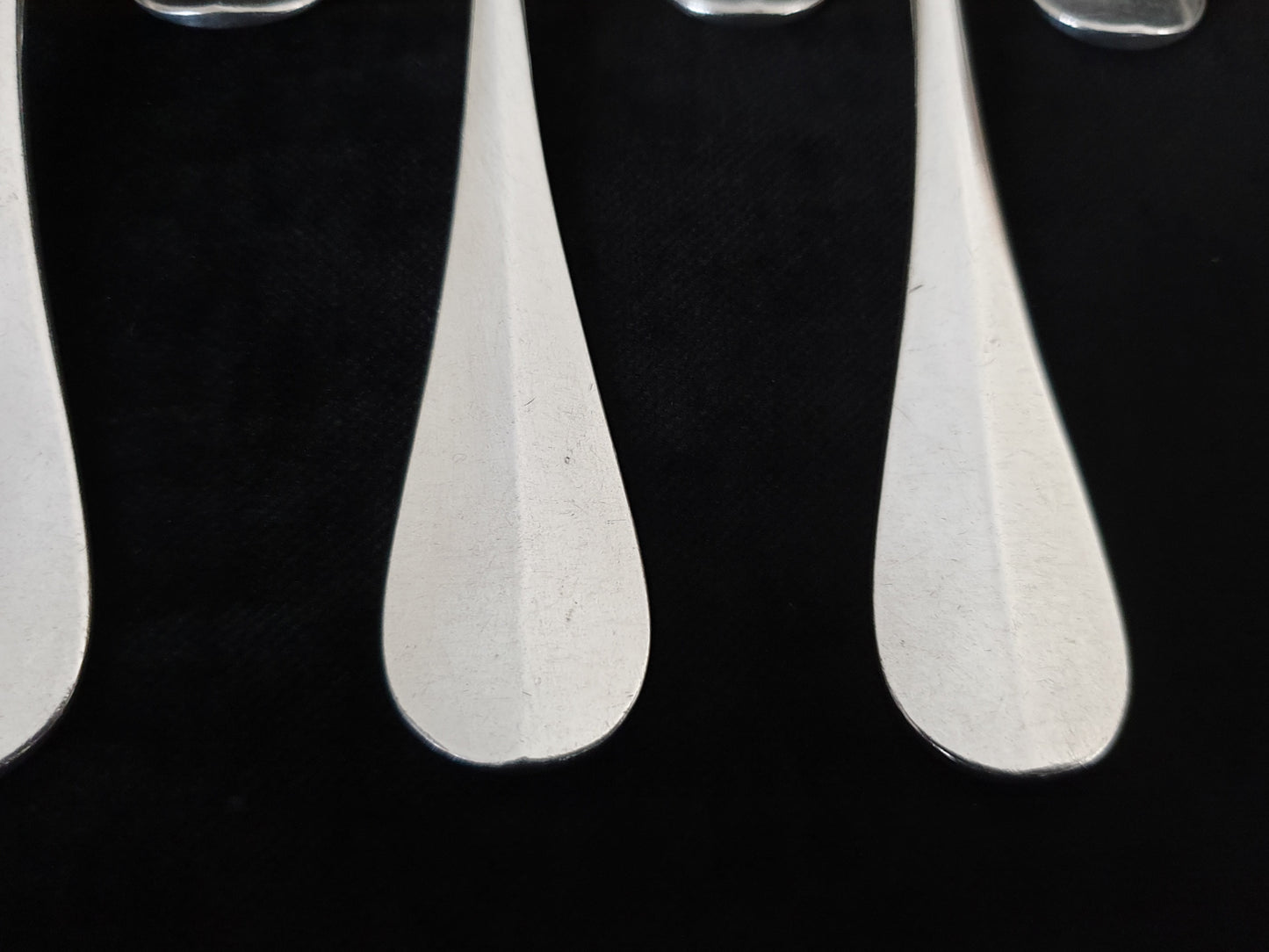 12 Pairs of Christofle Silver Plated Dessert Spoons and Forks - Louis XVI Style 24-Piece Dessert Cutlery Set Circa 1900s