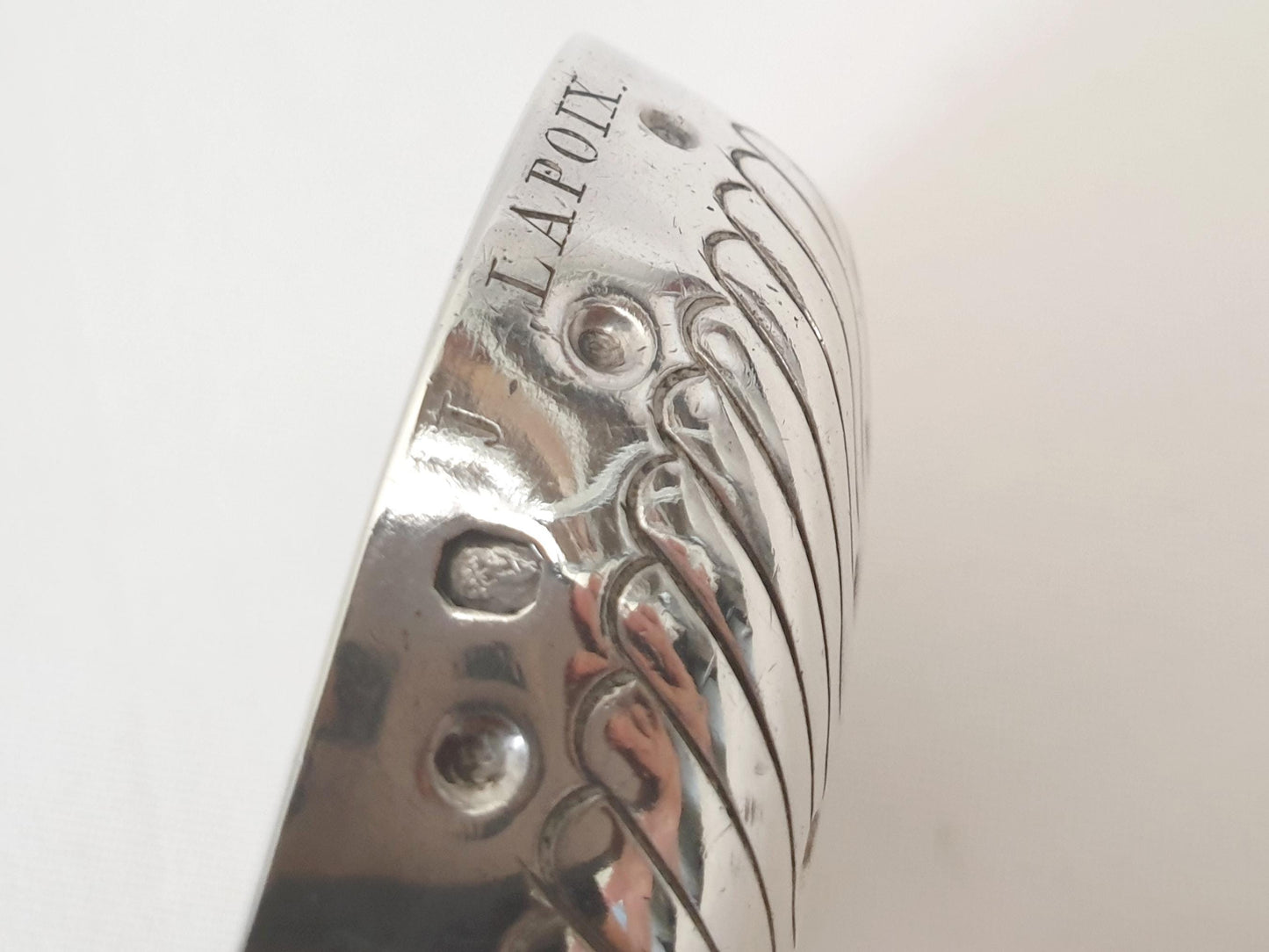 Antique Georgian French 950 Silver Wine Taster (Tastevin) by Charles-Marie Guidée