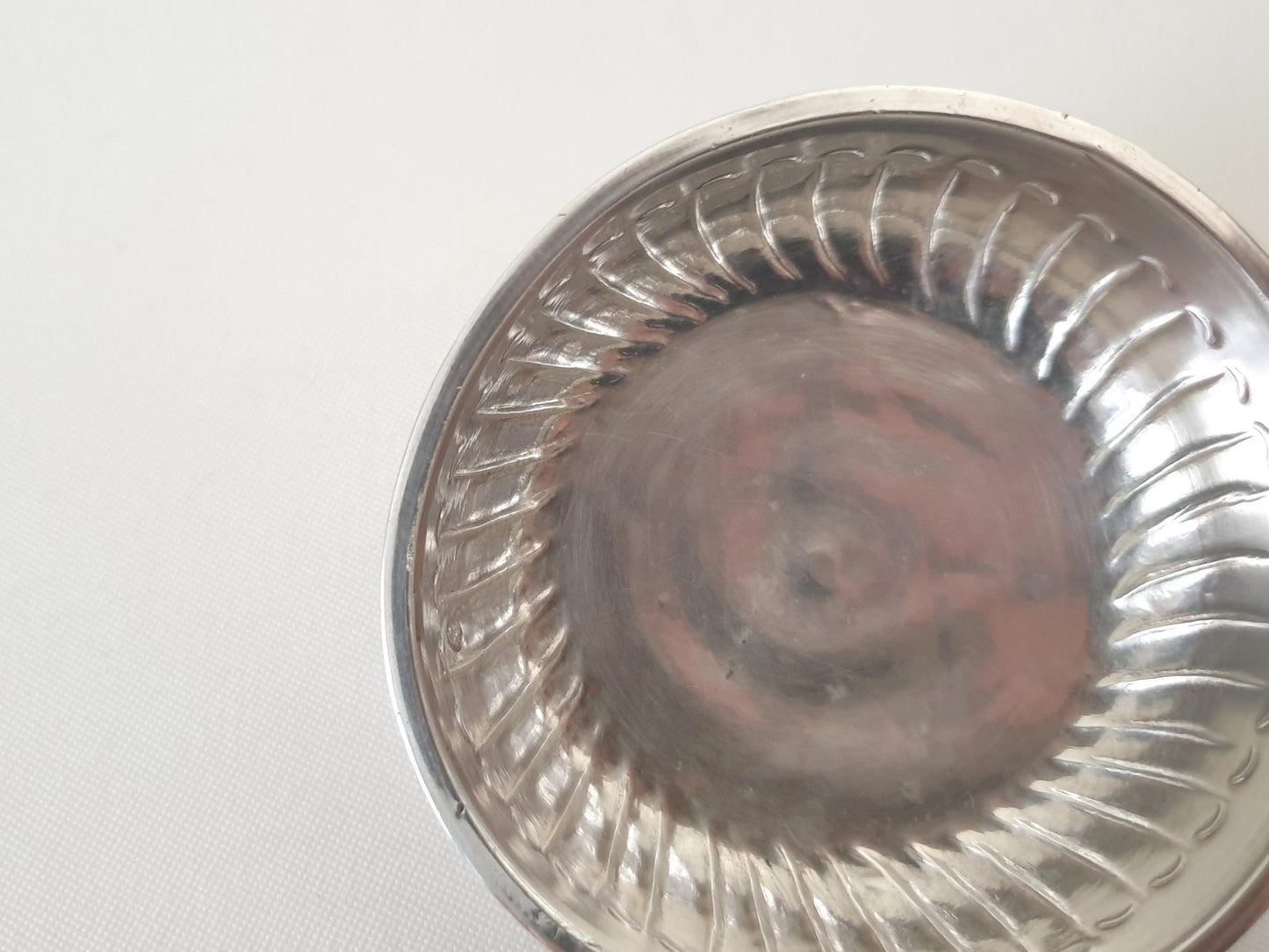 Antique Georgian French 950 Silver Wine Taster (Tastevin)
