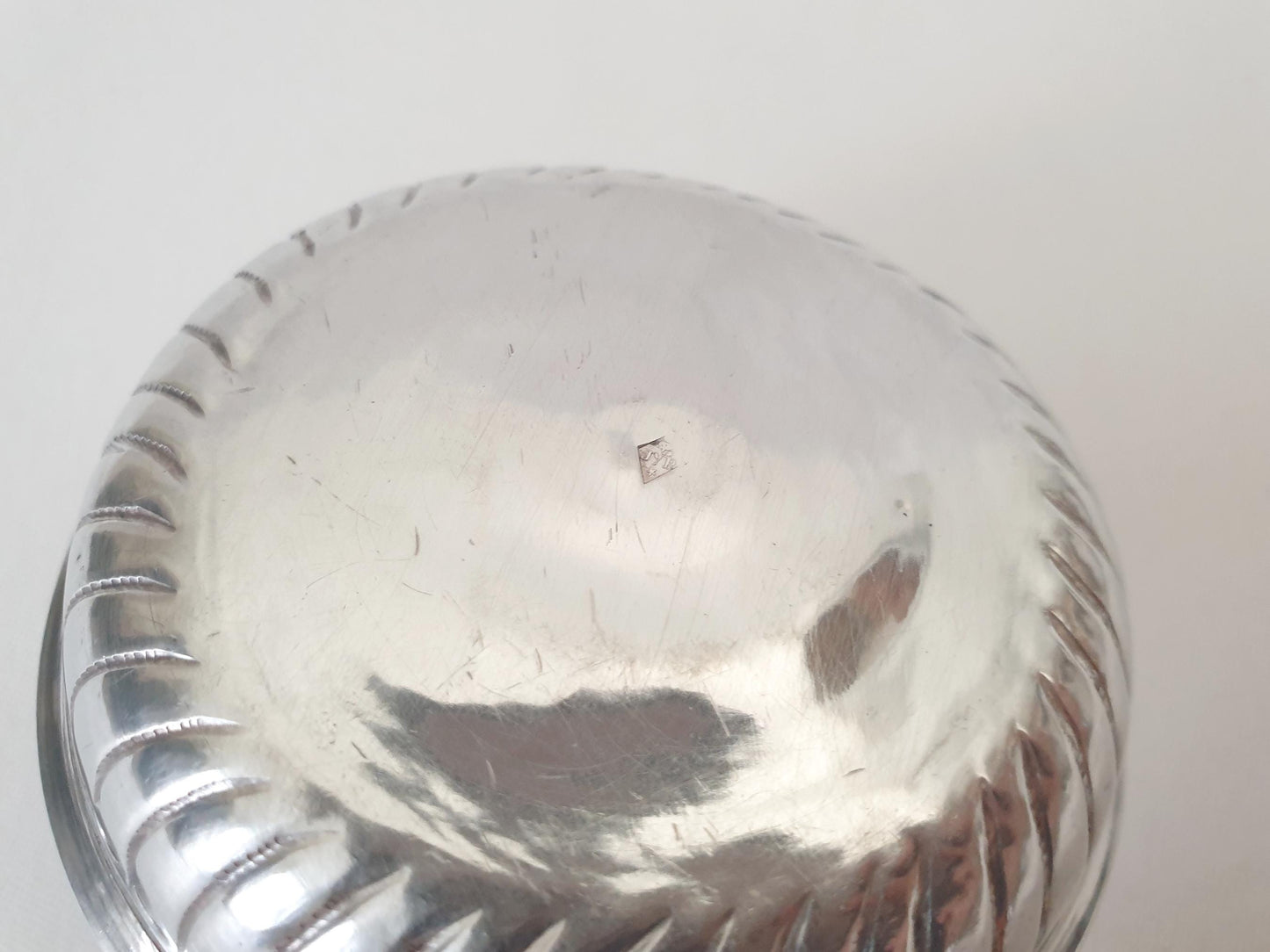 Antique Georgian French 950 Silver Wine Taster (Tastevin)
