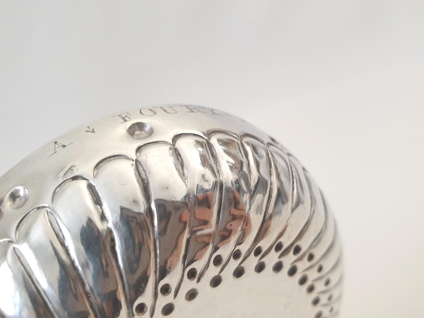 Antique French 950 Silver Wine Taster (Tastevin) with Serpent-shaped Handle