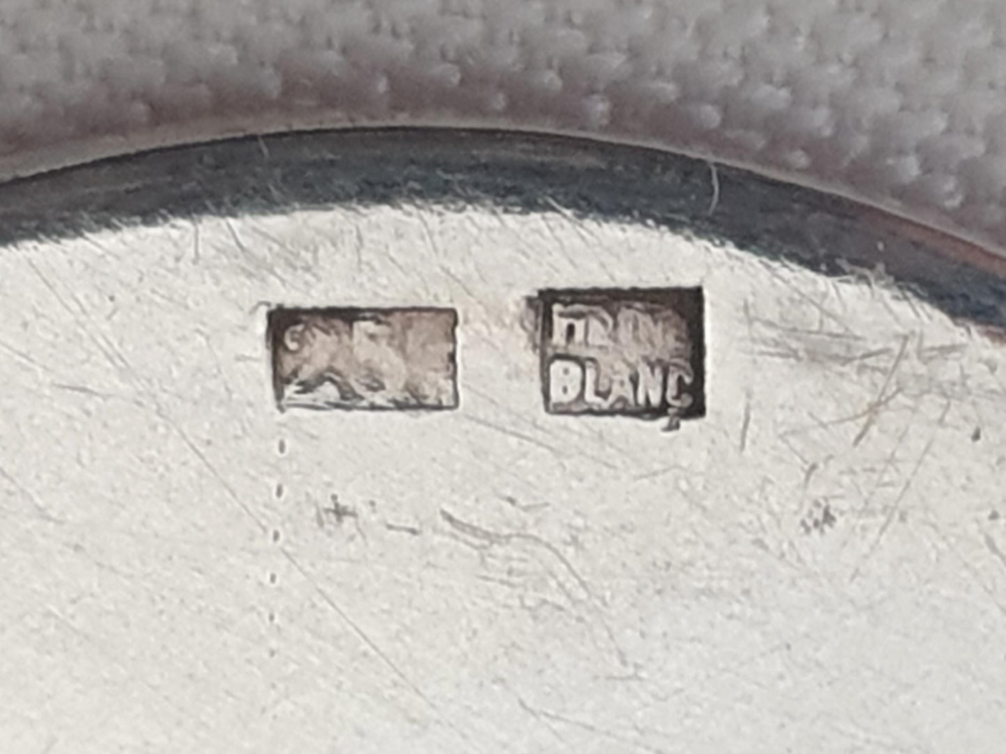 French Vintage Silver Plated Circular Bowl with Handles - Handled Round Serving Dish