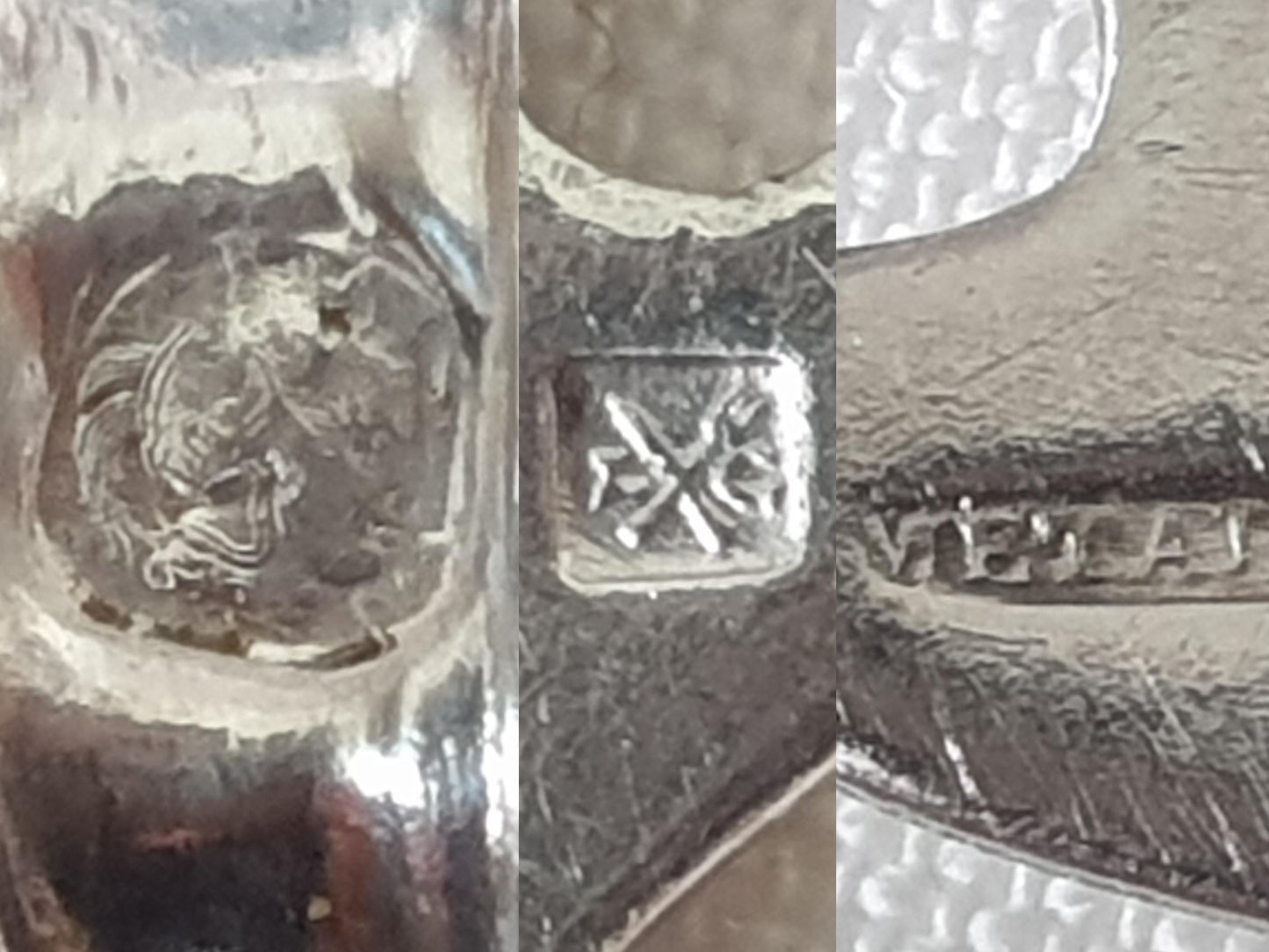 French Dessert Service in 950 Silver and Silver Plated Metal - Appetizer Serving Set in Louis XVI Style by Louis Coignet, Paris