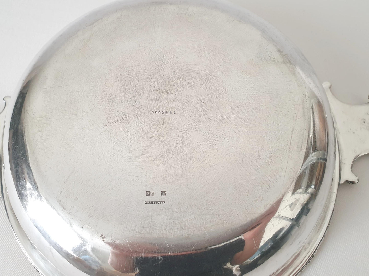 Rare Antique Christofle Silver Plated Covered Vegetable Dish or Casserole Dish in Louis XVI Style