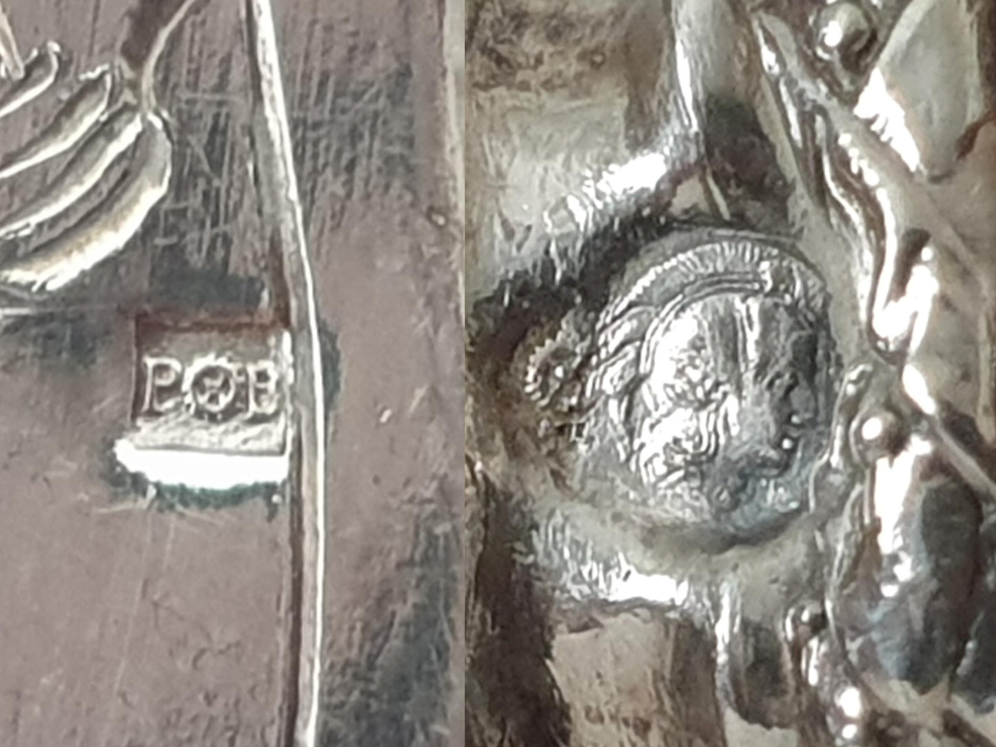 French Dessert Service in 950 Silver and Silver Plate - Appetizer Serving Set in Louis XVI Style