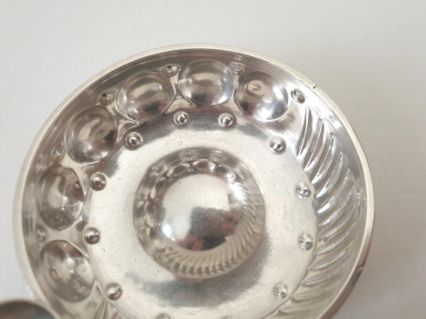 Antique French 950 Silver Wine Taster (Tastevin) by Pellerin & Lemoing, Paris