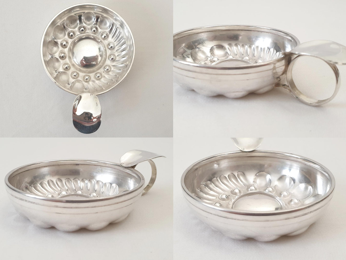Antique French 950 Silver Wine Taster (Tastevin)
