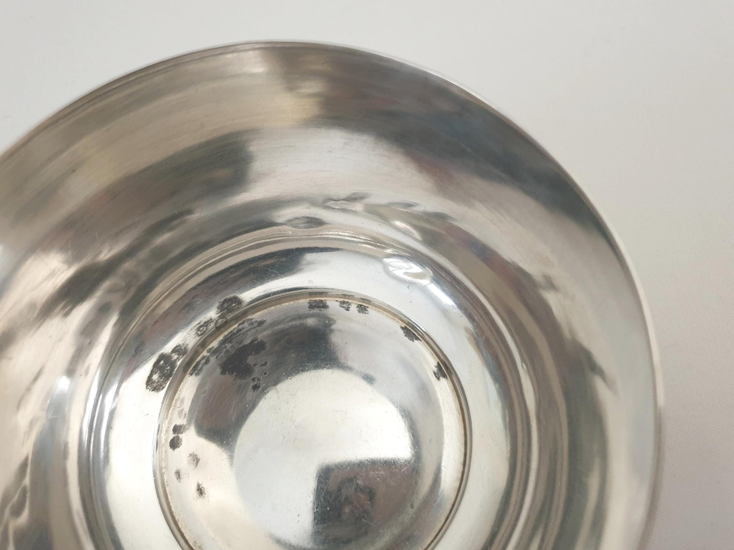 Antique French 950 Silver Coffee or Chocolate Cup and Saucer - Solid Silver Tea Cup and Saucer Set