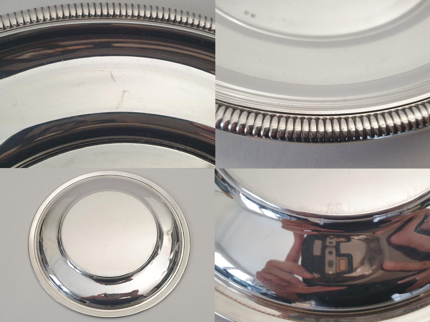 French Medium Silver Plated Oven Safe Covered Vegetable Dish or Casserole Dish with Matching Serving Plate