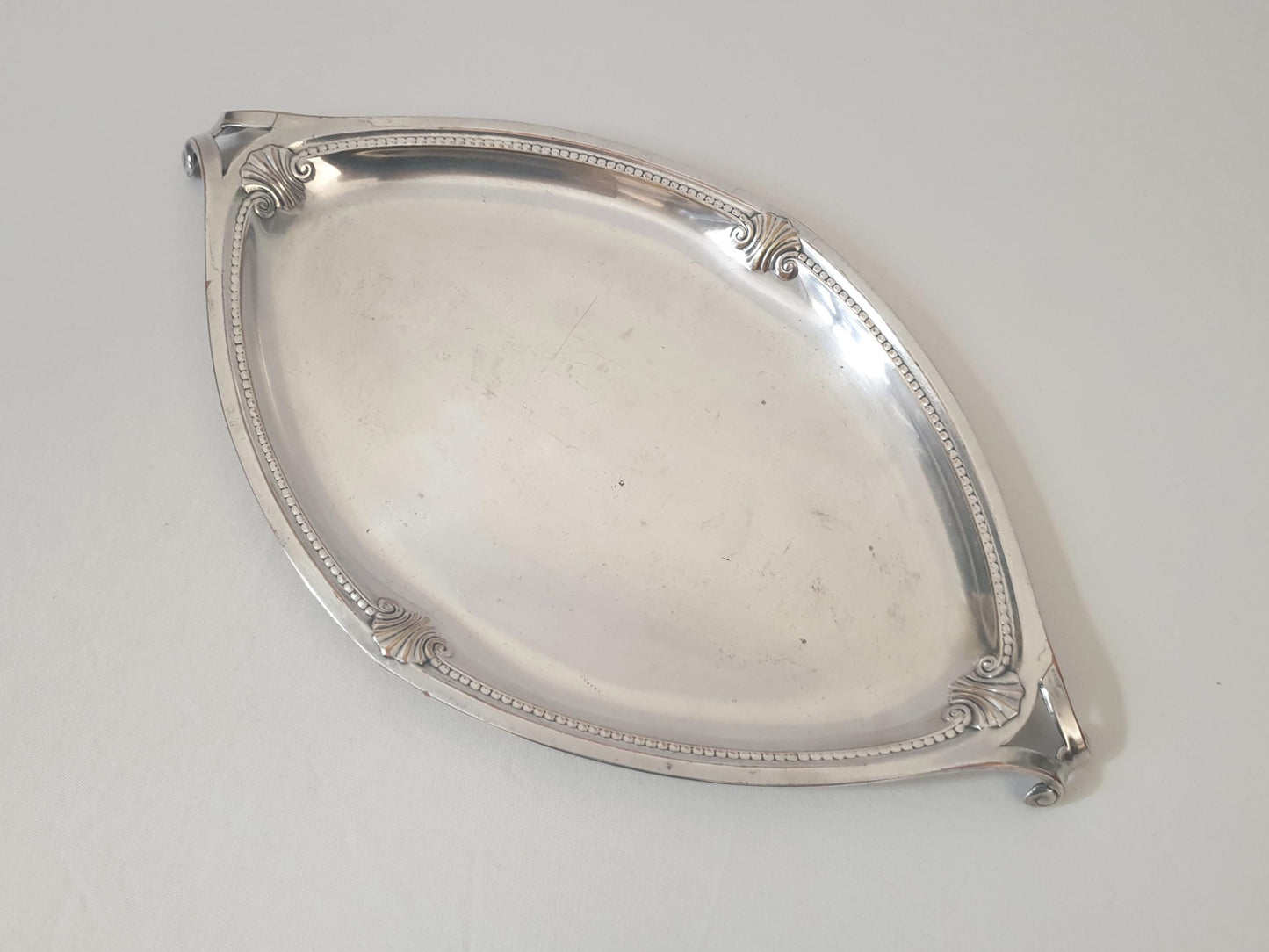 Christofle Gallia Small Silver Plated Serving Tray or Decorative Tray