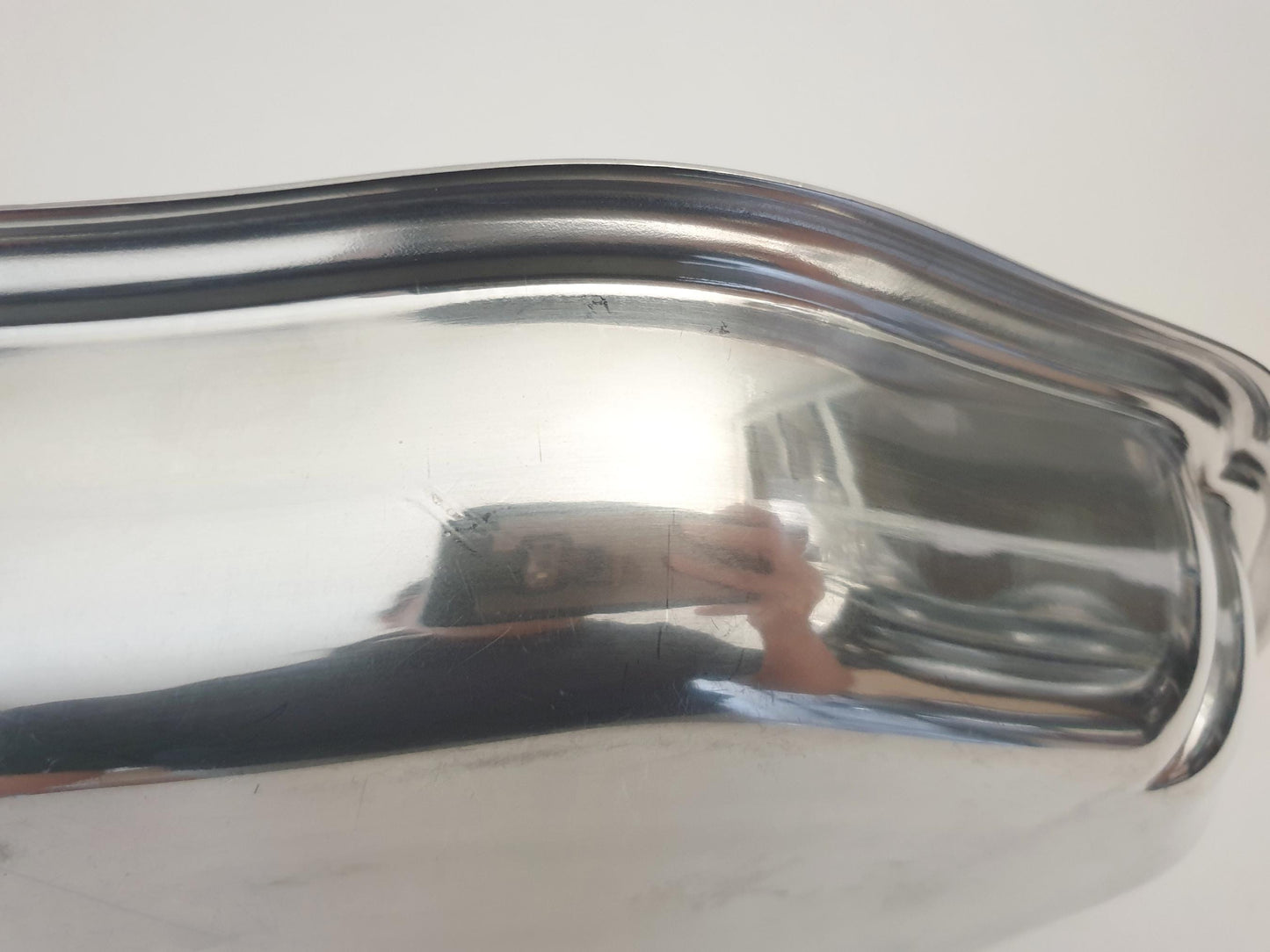 French Vintage Small Silver Plated Oval Serving Dish or Bowl by REX