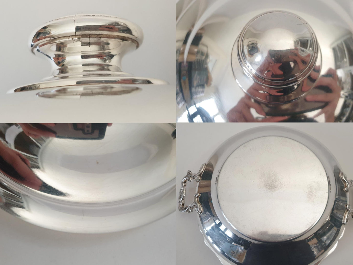 French Silver Plated Covered Vegetable Dish or Casserole Dish by Apollo