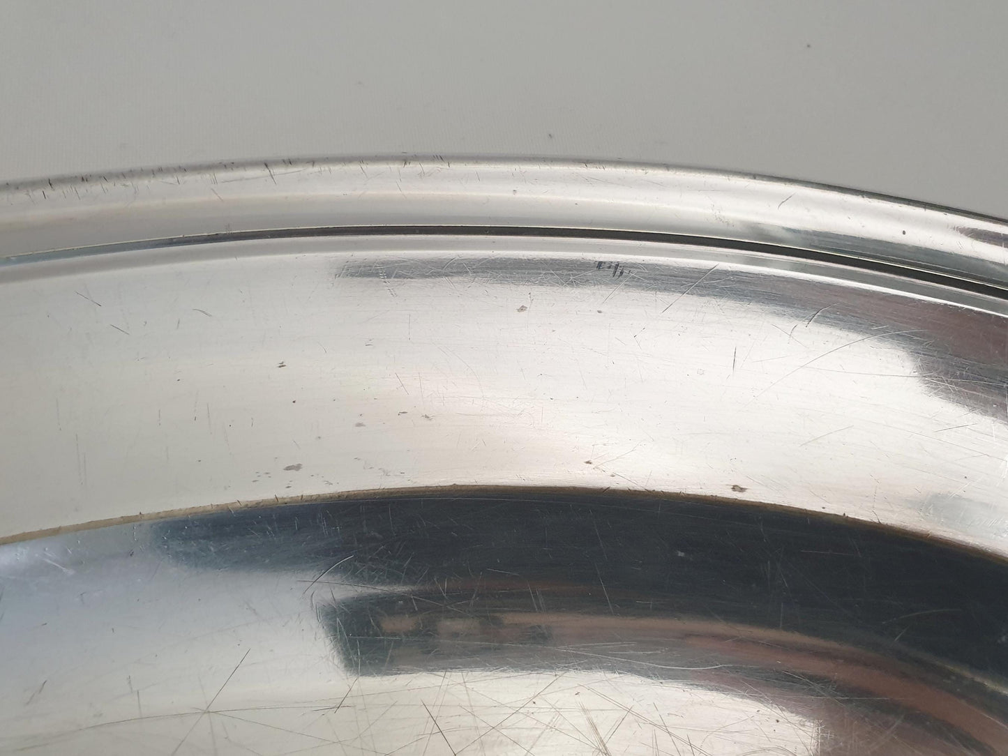 French Vintage Very Large Silver Plated Oval Serving Tray - Very Large Serving Tray