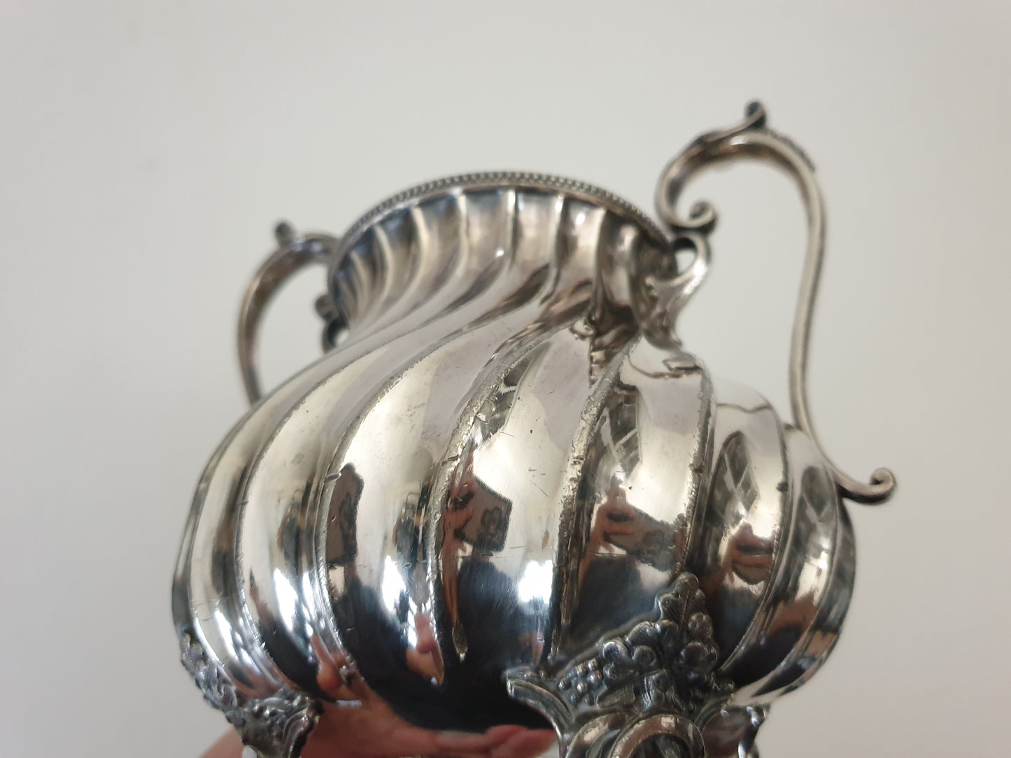 Antique James Dixon & Sons English Victorian Silver Plated Coffee Service Set - Sheffield circa 1900
