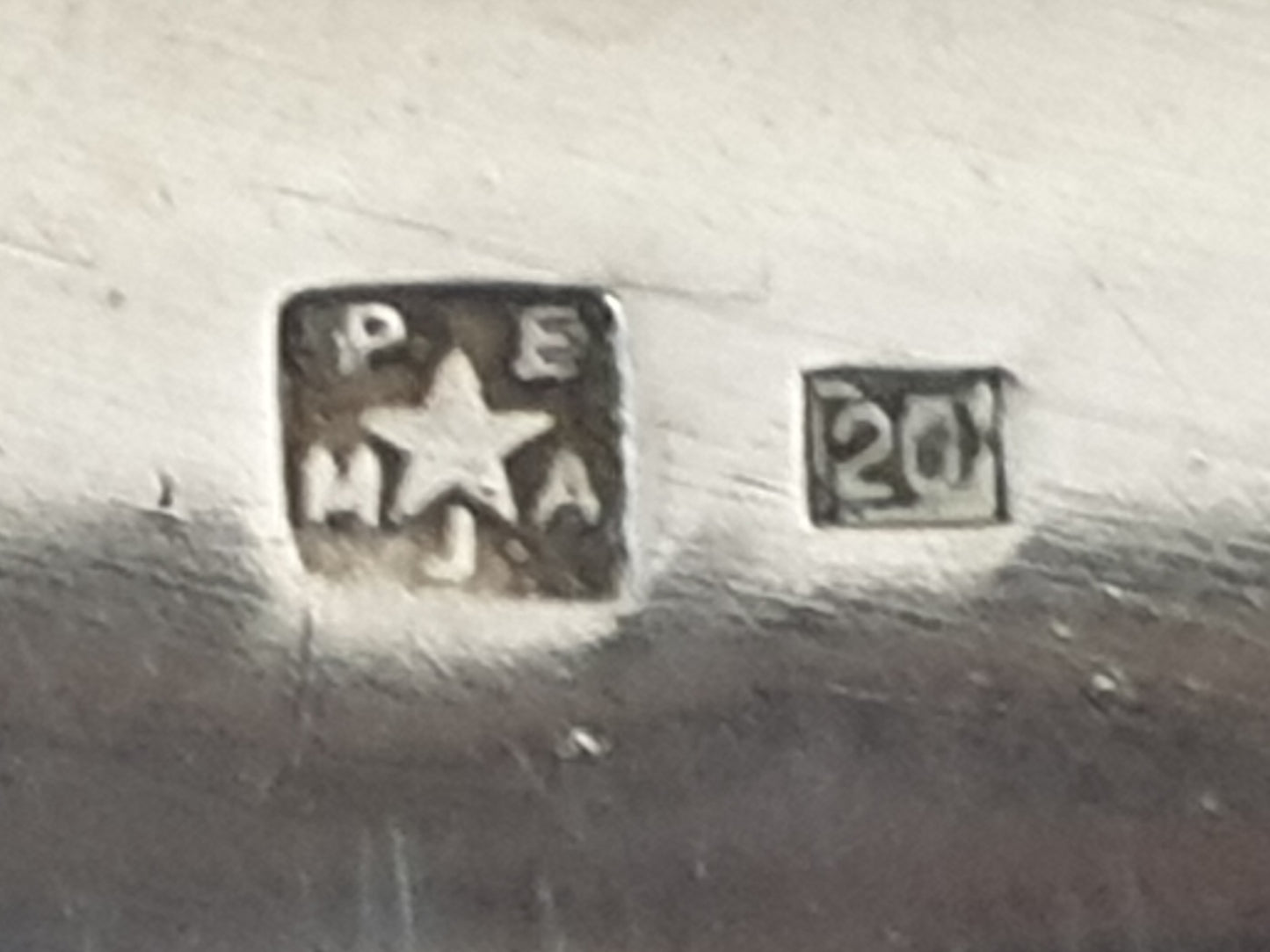 French Vintage Large Silver Plated Rectangular Serving Tray with Handles in Louis XVI Revival Style