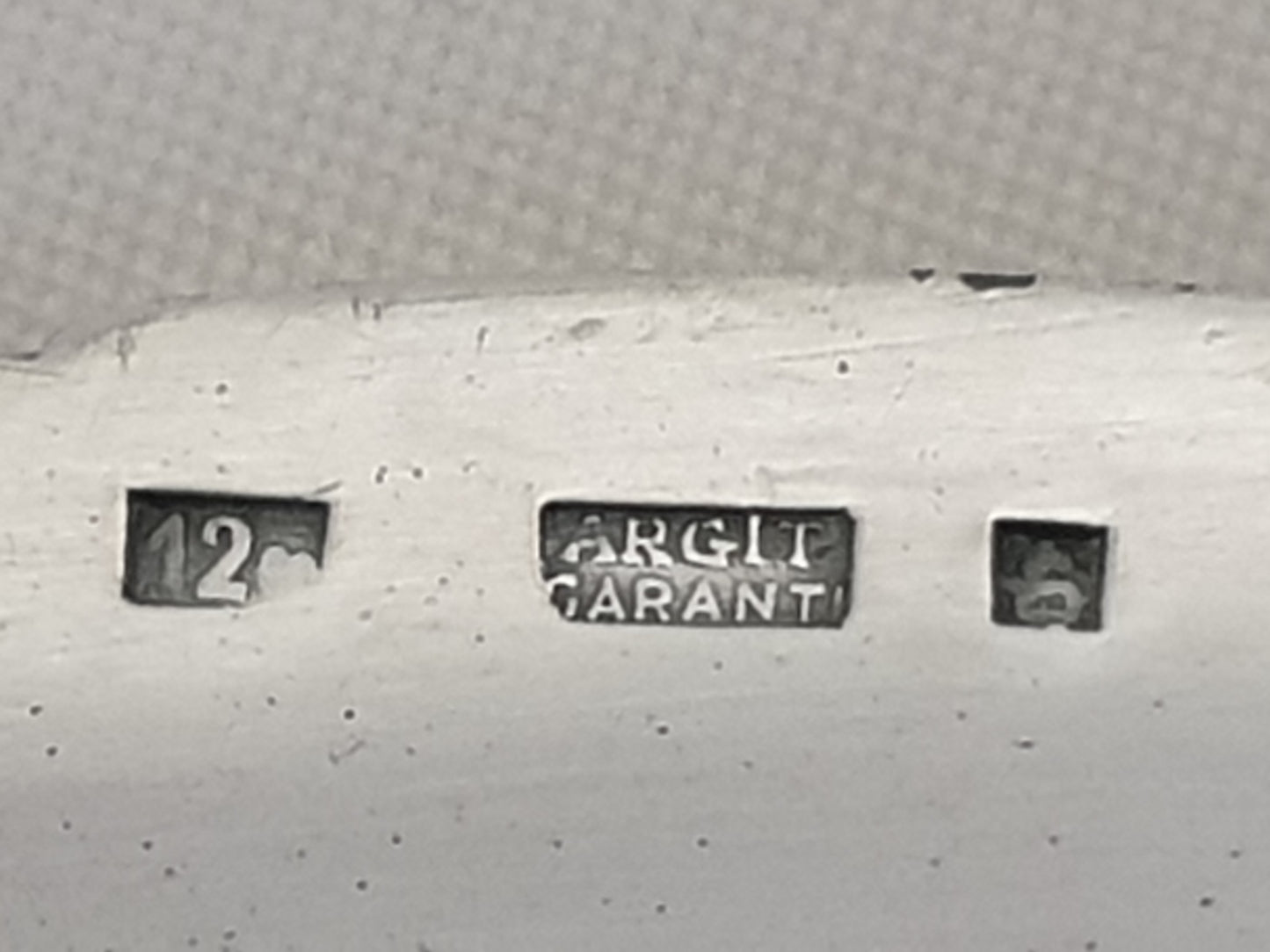 French Art Deco Silver Plated Oval Serving Tray with Handles – Centerpiece Platter by Argit