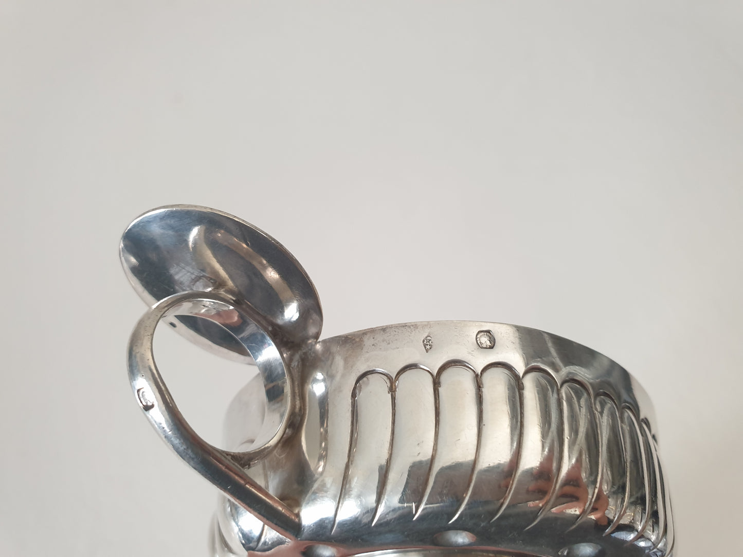 Antique French 800 Silver Wine Taster (Tastevin) with Rare 5 Francs LOUIS PHILIPPE Ier 1834 Silver Coin