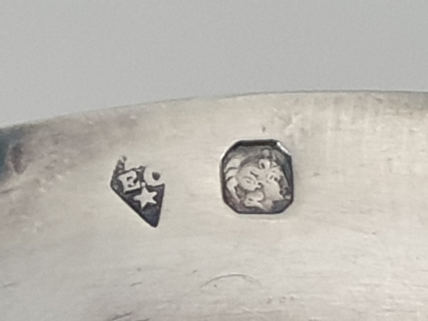 Antique French 950 Silver Wine Taster (Tastevin) with Serpent Handle