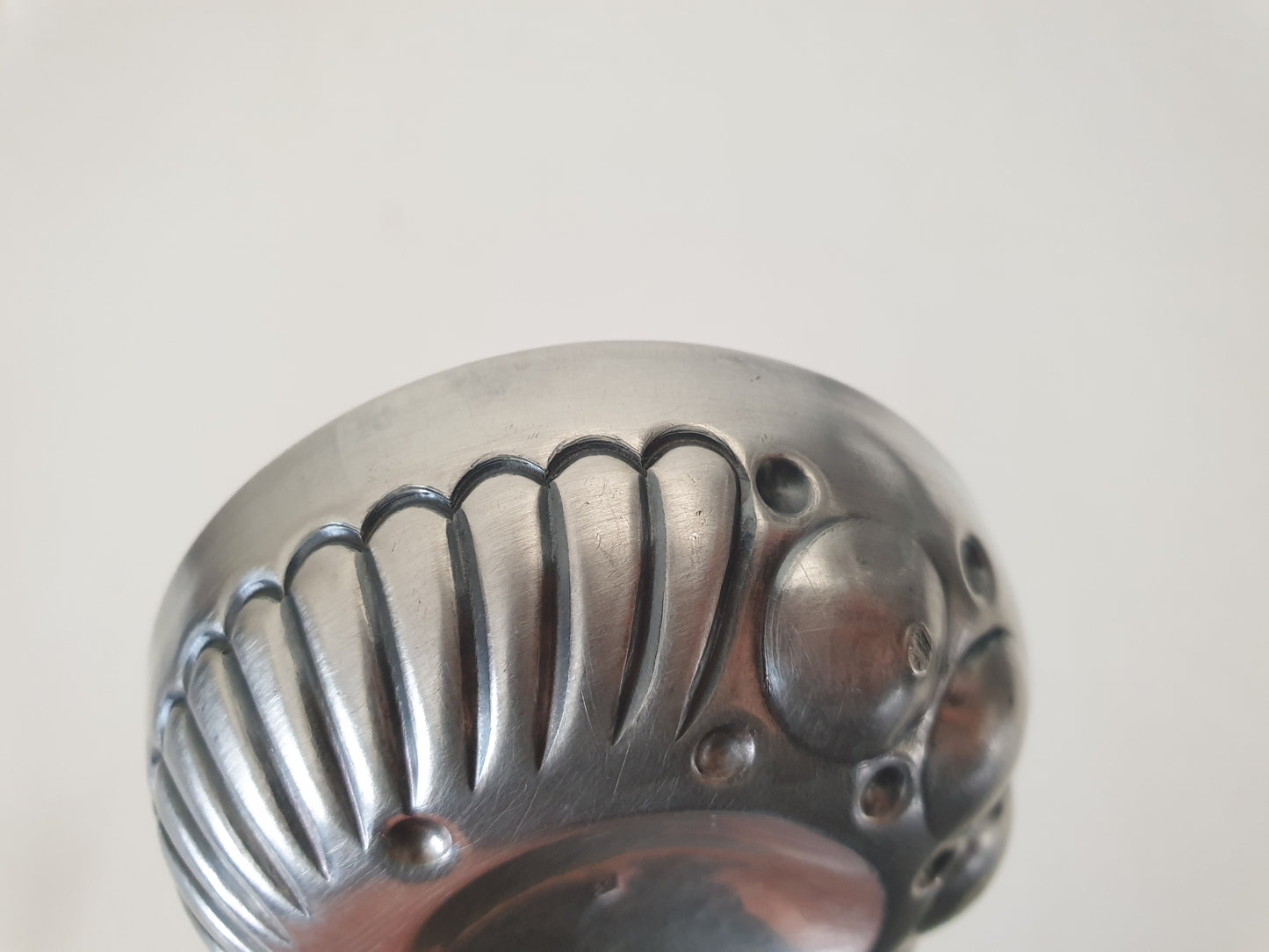 Antique French Silver Wine Taster (Tastevin) by SUROT