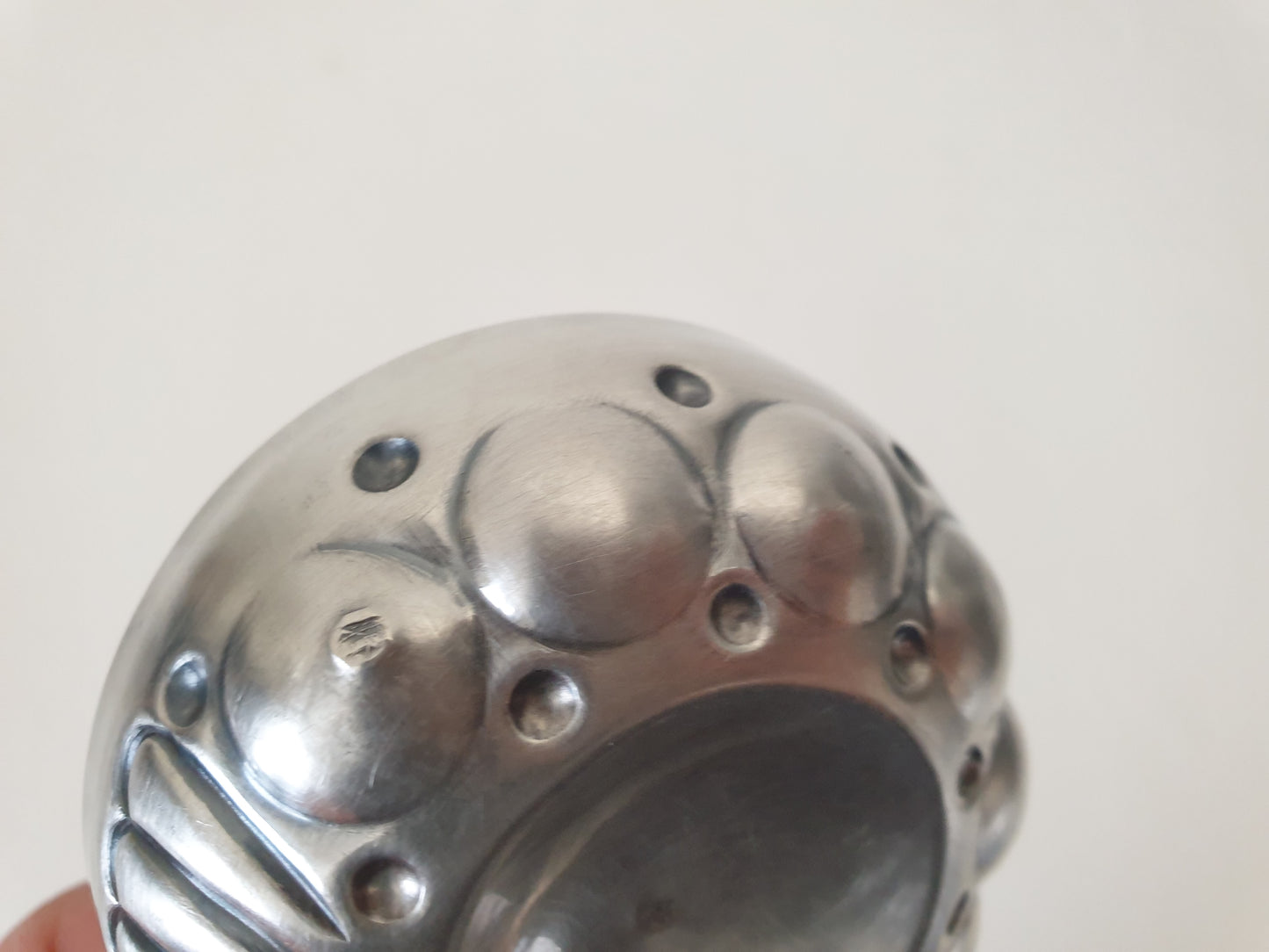 Antique French Silver Wine Taster (Tastevin) by SUROT