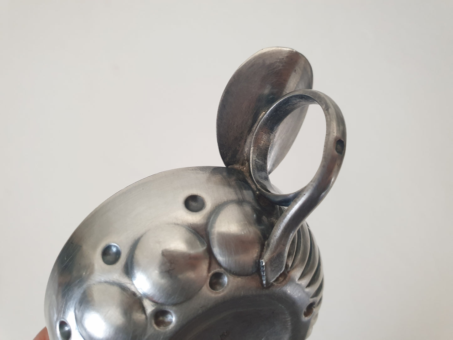 Antique French Silver Wine Taster (Tastevin) by SUROT