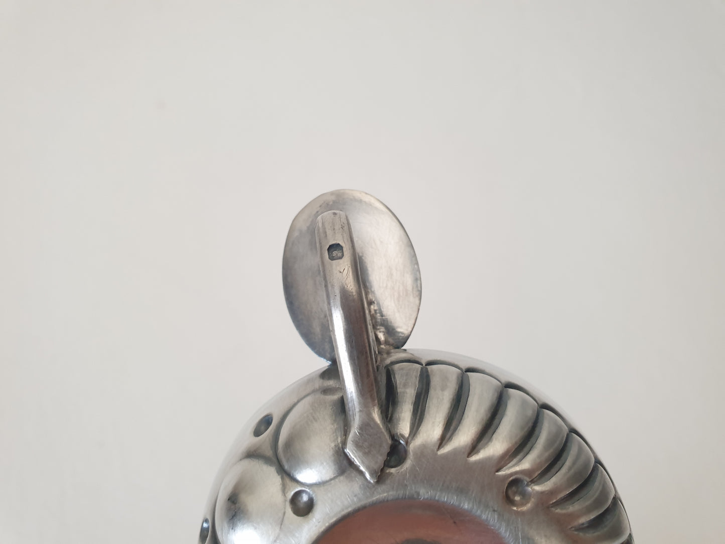 Antique French Silver Wine Taster (Tastevin) by SUROT