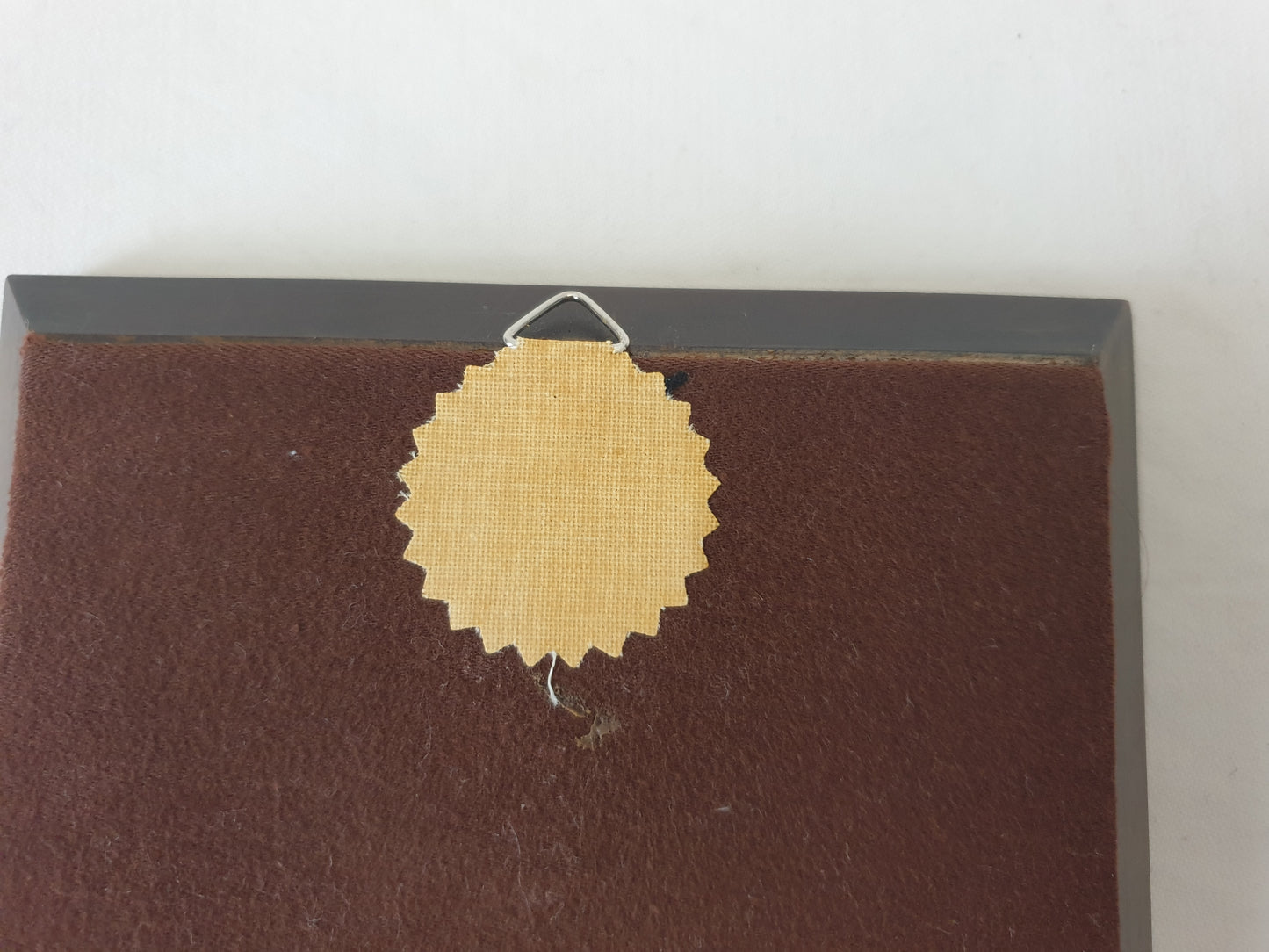 French Vintage Hand Painted Miniature of a Maid in Kitchen