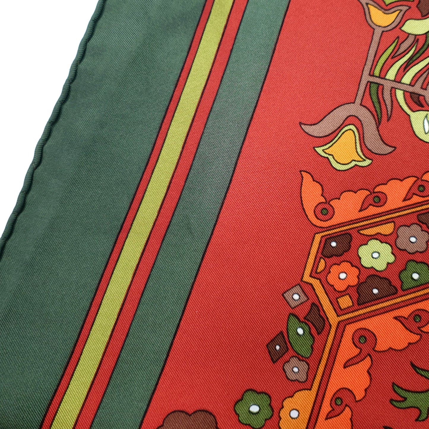 Hermes Scarf "Tally-Ho" by Karin Swildens 90cm Silk | Hermes Carre