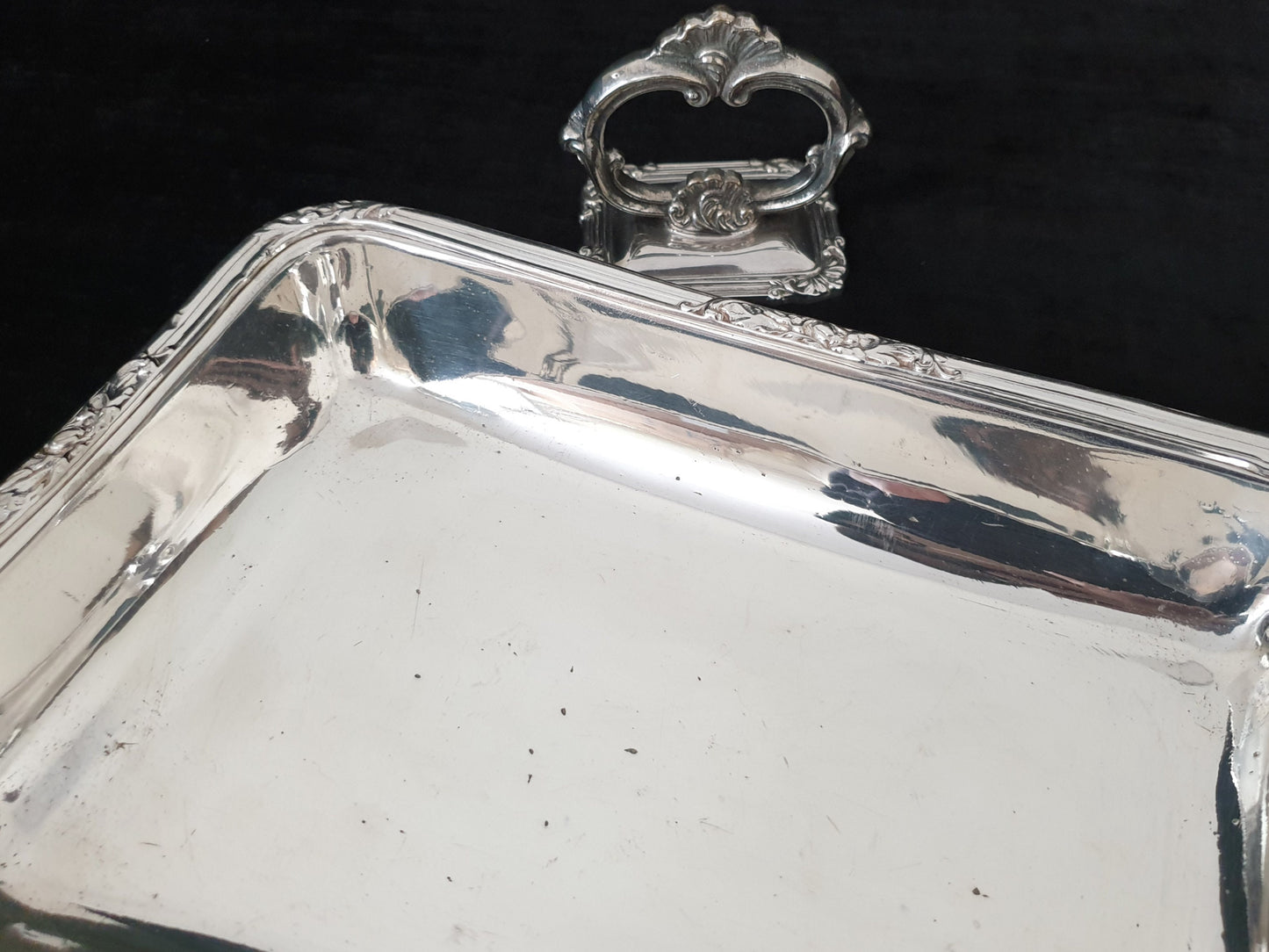 Antique English Silver-Plated Victorian Style Covered Serving Dish by Martin Hall Co. and Noble & Chivers, Bath