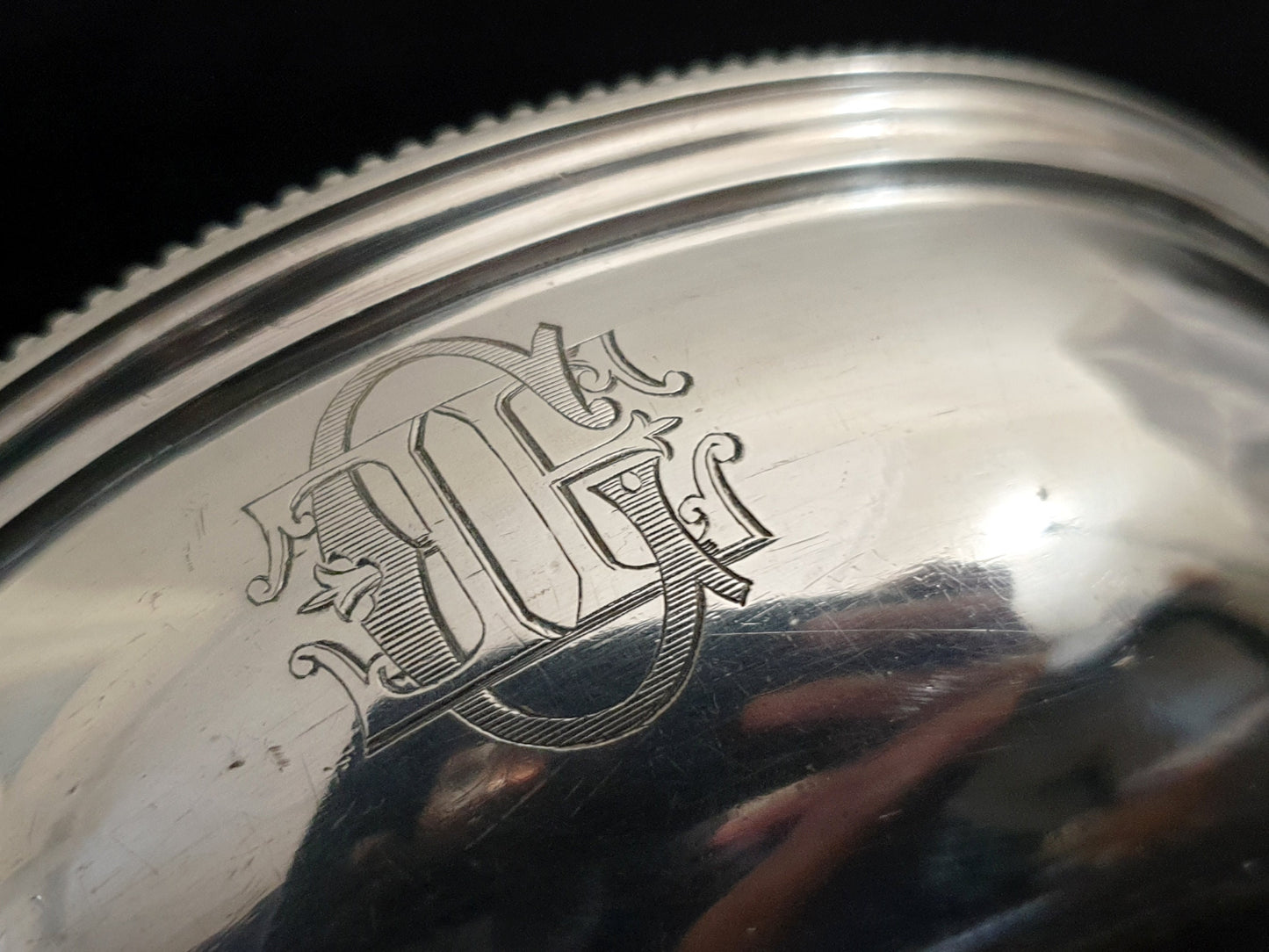 Rare Antique Christofle Medium Silver Plated Louis XVI Style Covered Vegetable Dish or Casserole Dish - Circa 1906