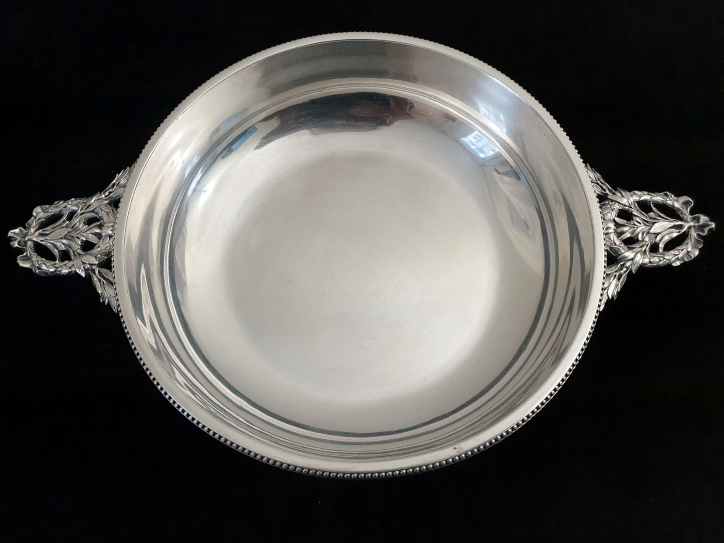 Rare Antique Christofle Medium Silver Plated Louis XVI Style Covered Vegetable Dish or Casserole Dish - Circa 1906