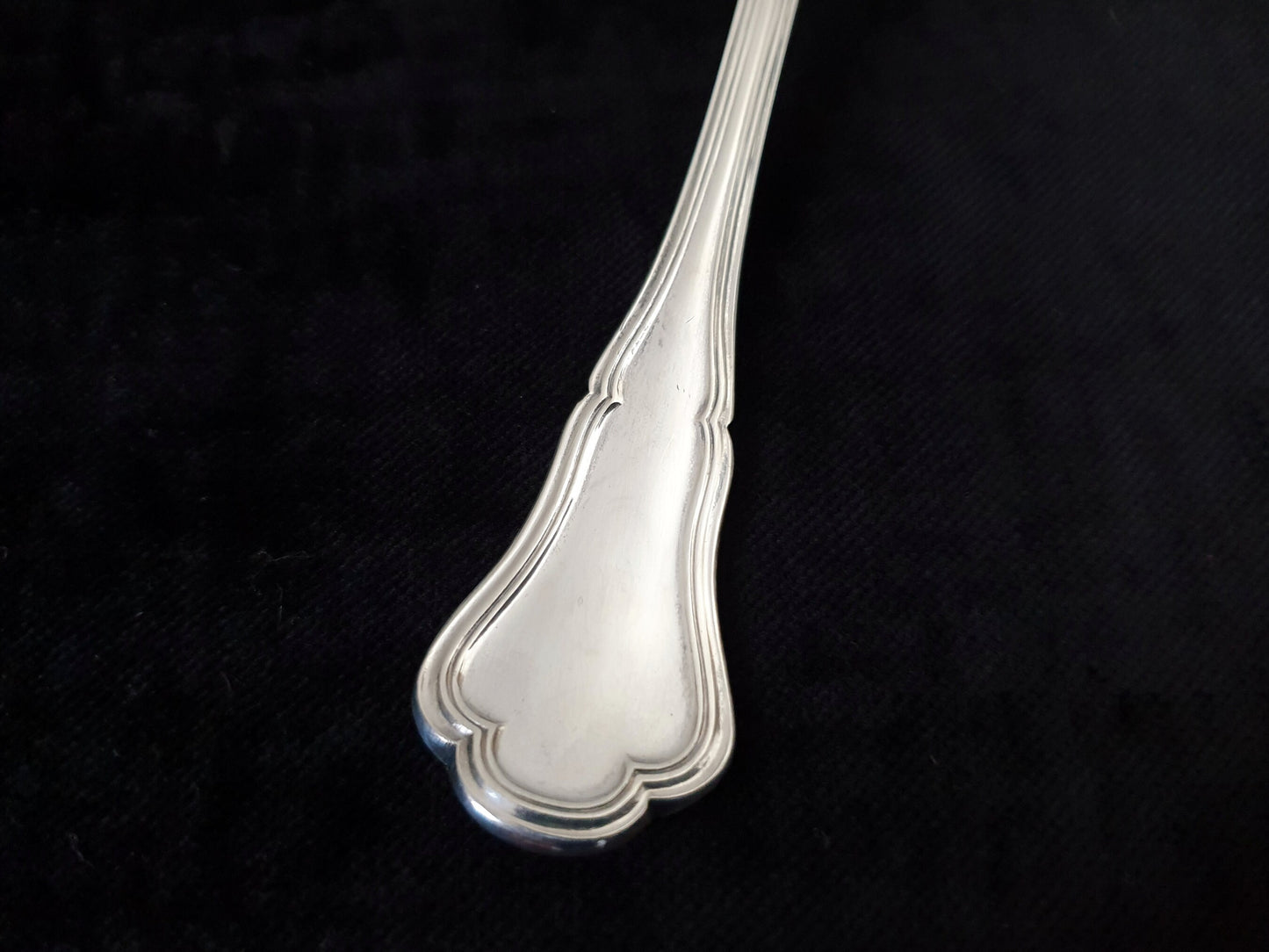 Antique French 950 Silver Sugar Sifting Spoon - Sugar Sifter by Pierre Queille