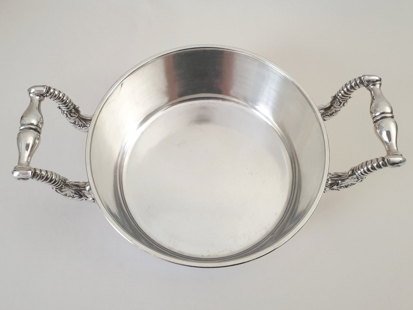 Vintage Silver Plated Vegetable Serving Bowl