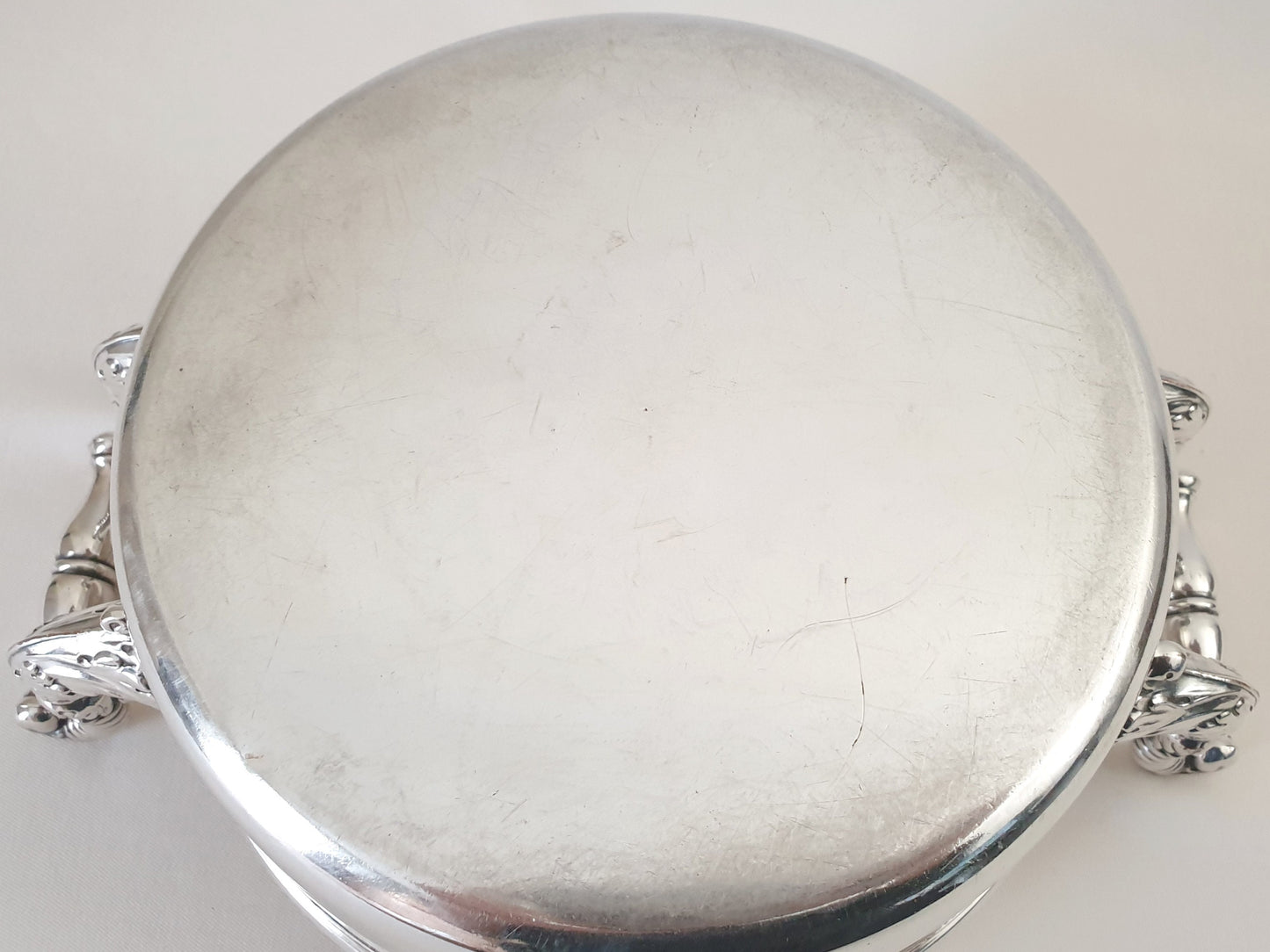 Vintage Silver Plated Vegetable Serving Bowl