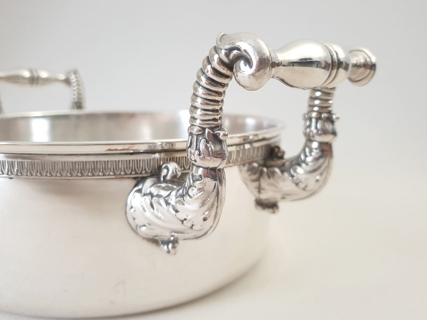 Vintage Silver Plated Vegetable Serving Bowl