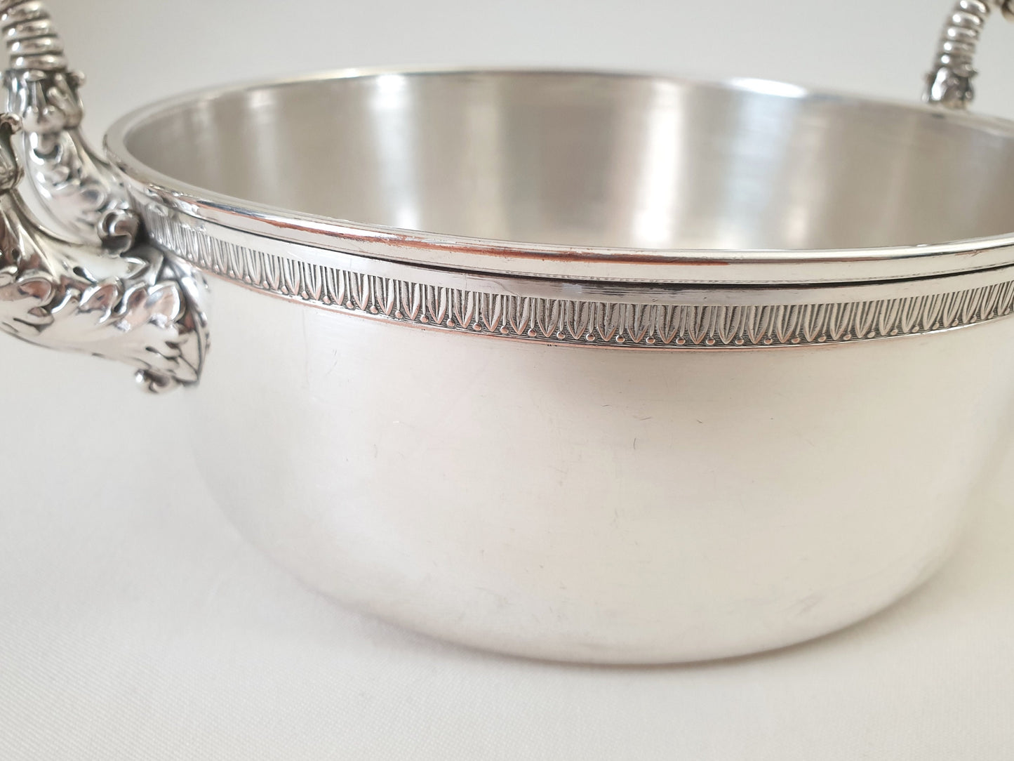 Vintage Silver Plated Vegetable Serving Bowl