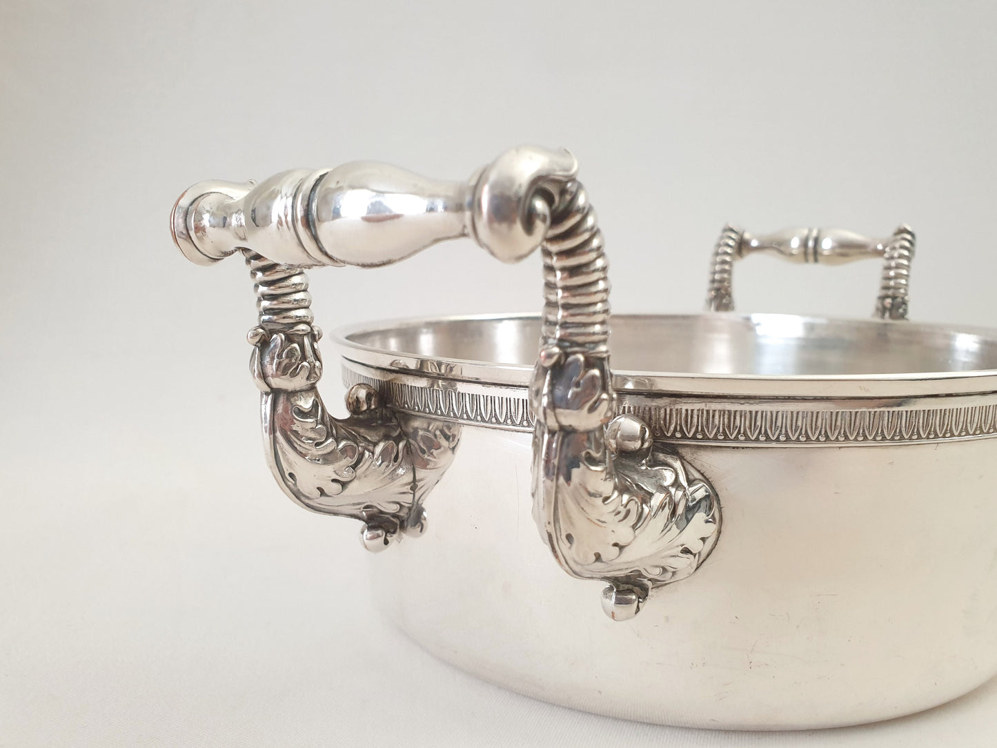 Vintage Silver Plated Vegetable Serving Bowl