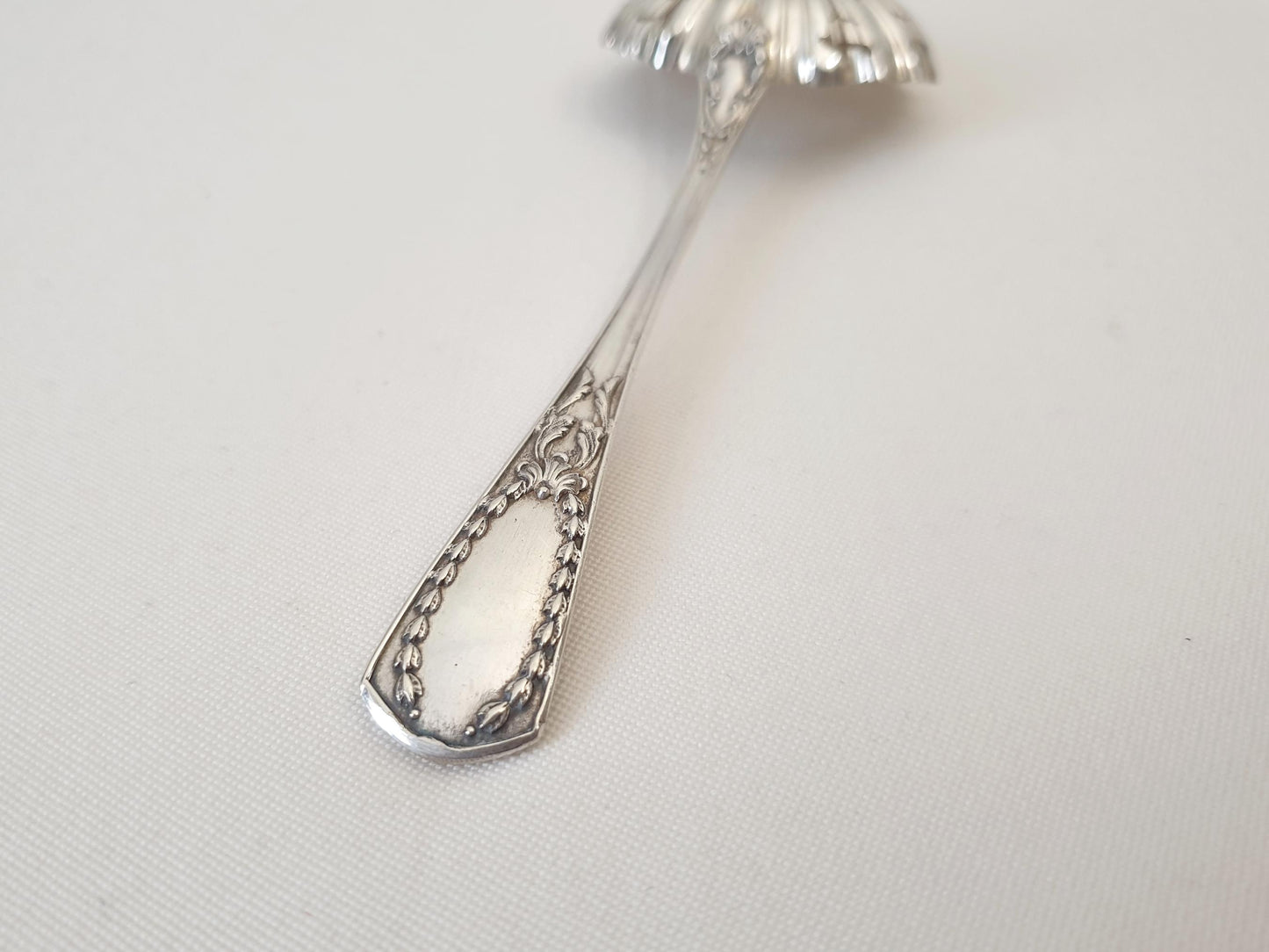 French Small 950 Silver Sugar Sifting Spoon - Sugar Sifter by Henri LAPEYRE (1895-1923)