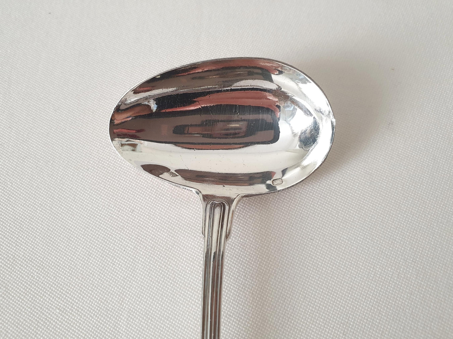 PUIFORCAT 950 Silver Porridge Spoon or Small Sauce Spoon