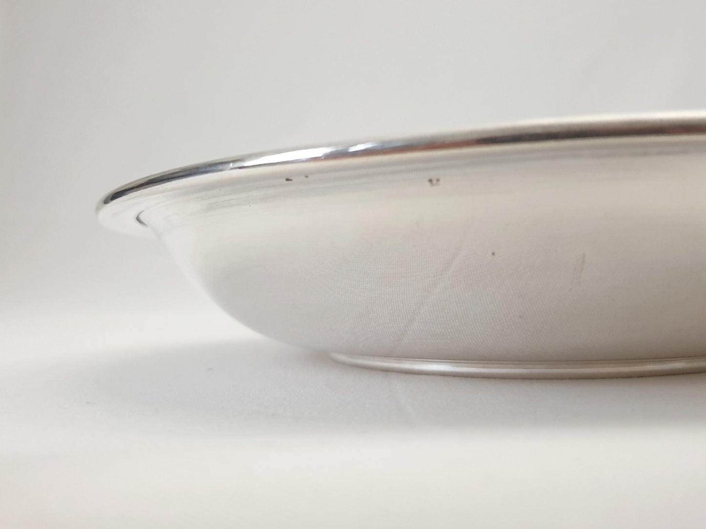 Vintage Silver Plated Circular Bowl - Round Serving Dish by Deschamps Frères Paris, France