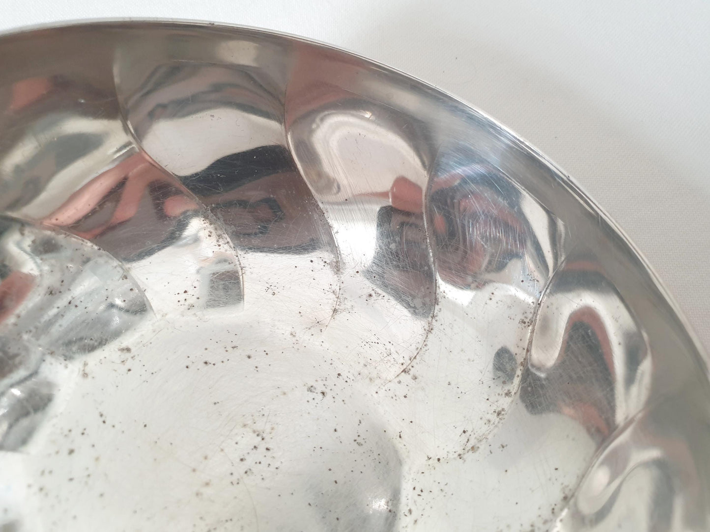 Christofle Torsades Silver Plated Small Swirl Bowl