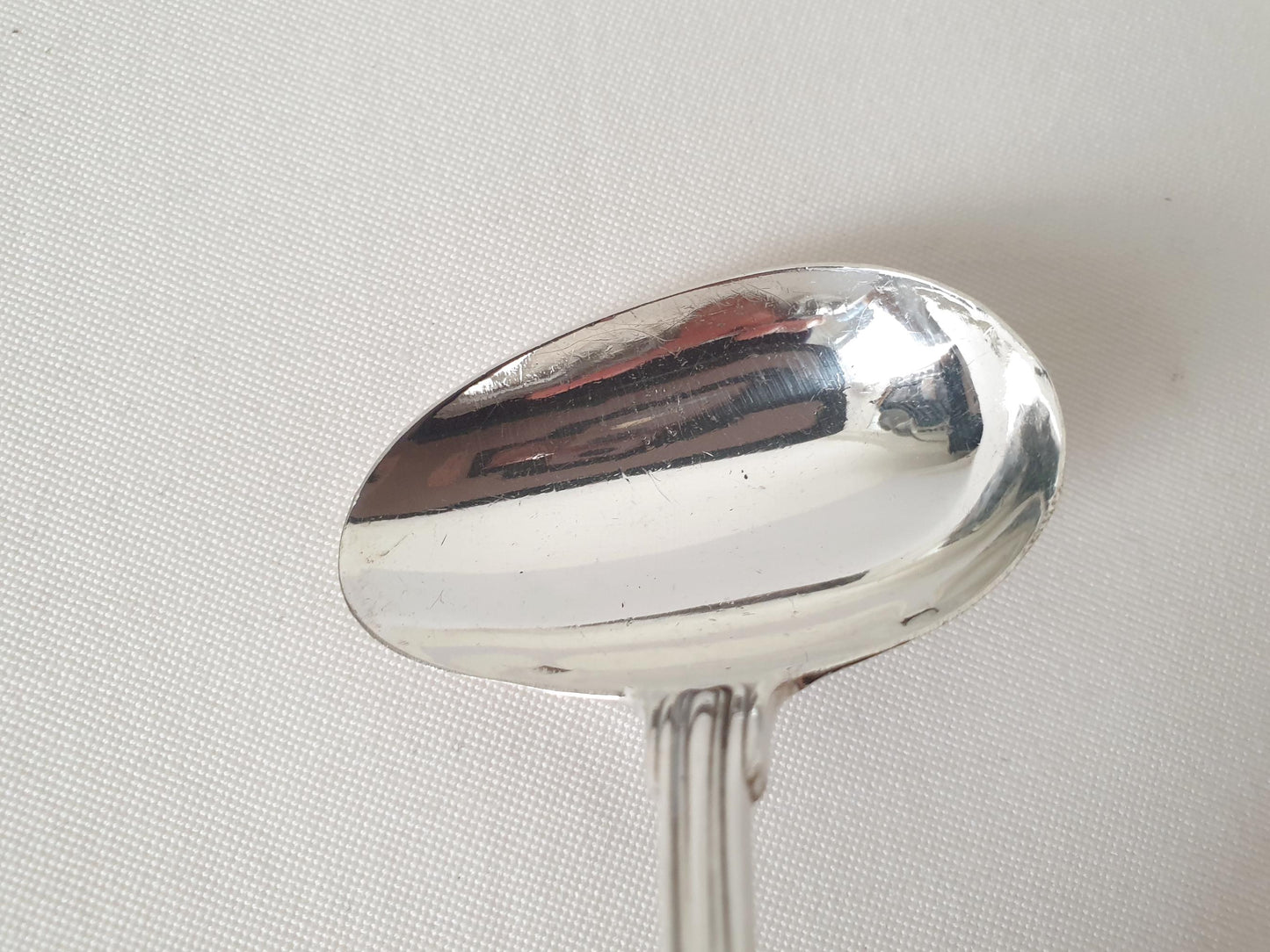 PUIFORCAT 950 Silver Porridge Spoon or Small Sauce Spoon