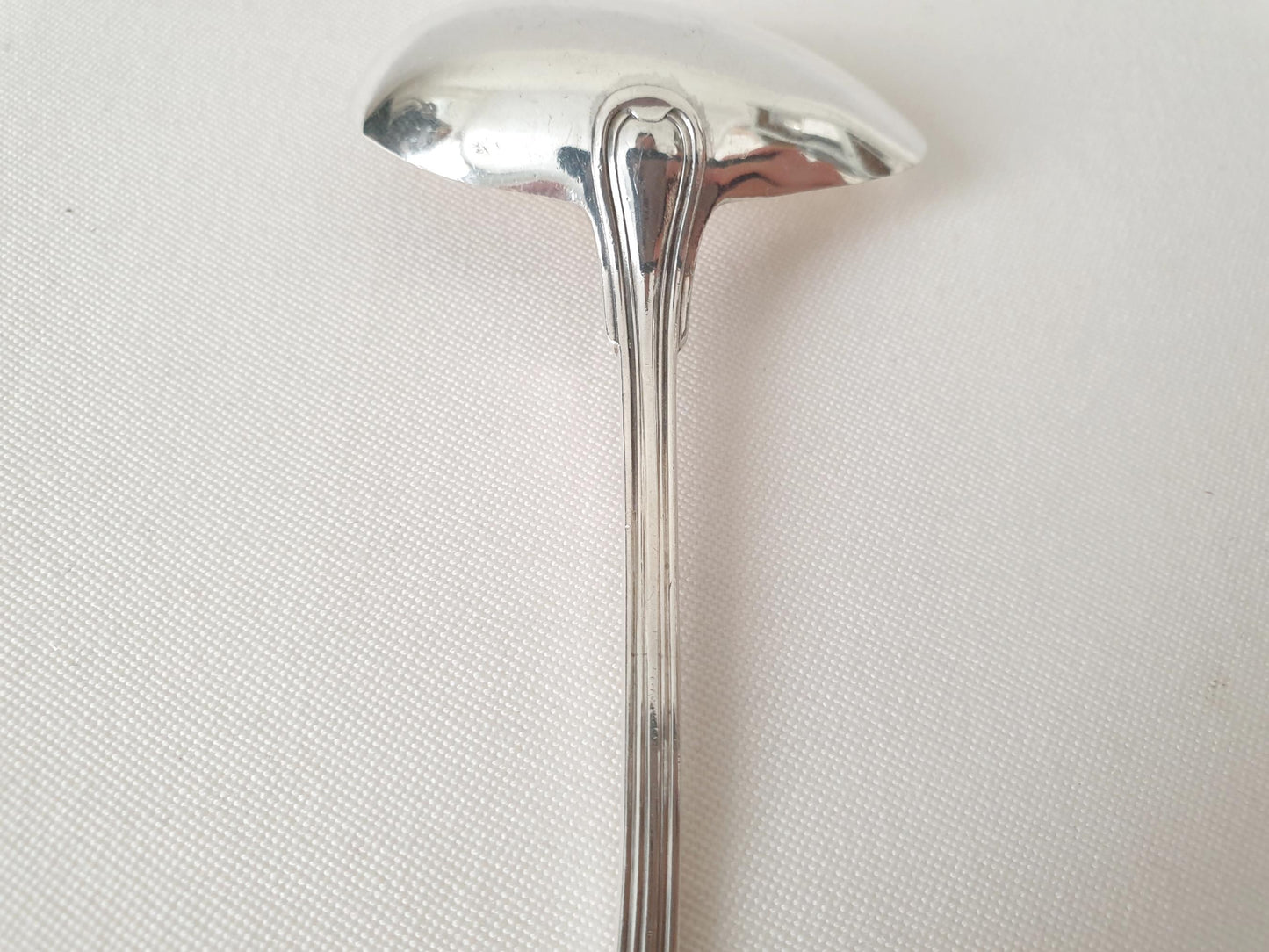 PUIFORCAT 950 Silver Porridge Spoon or Small Sauce Spoon