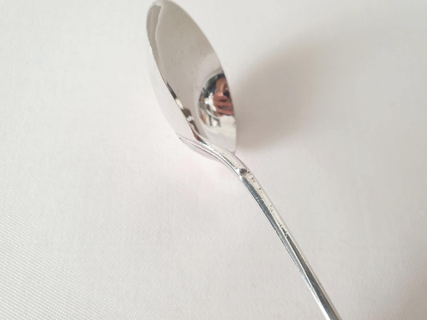 PUIFORCAT 950 Silver Porridge Spoon or Small Sauce Spoon