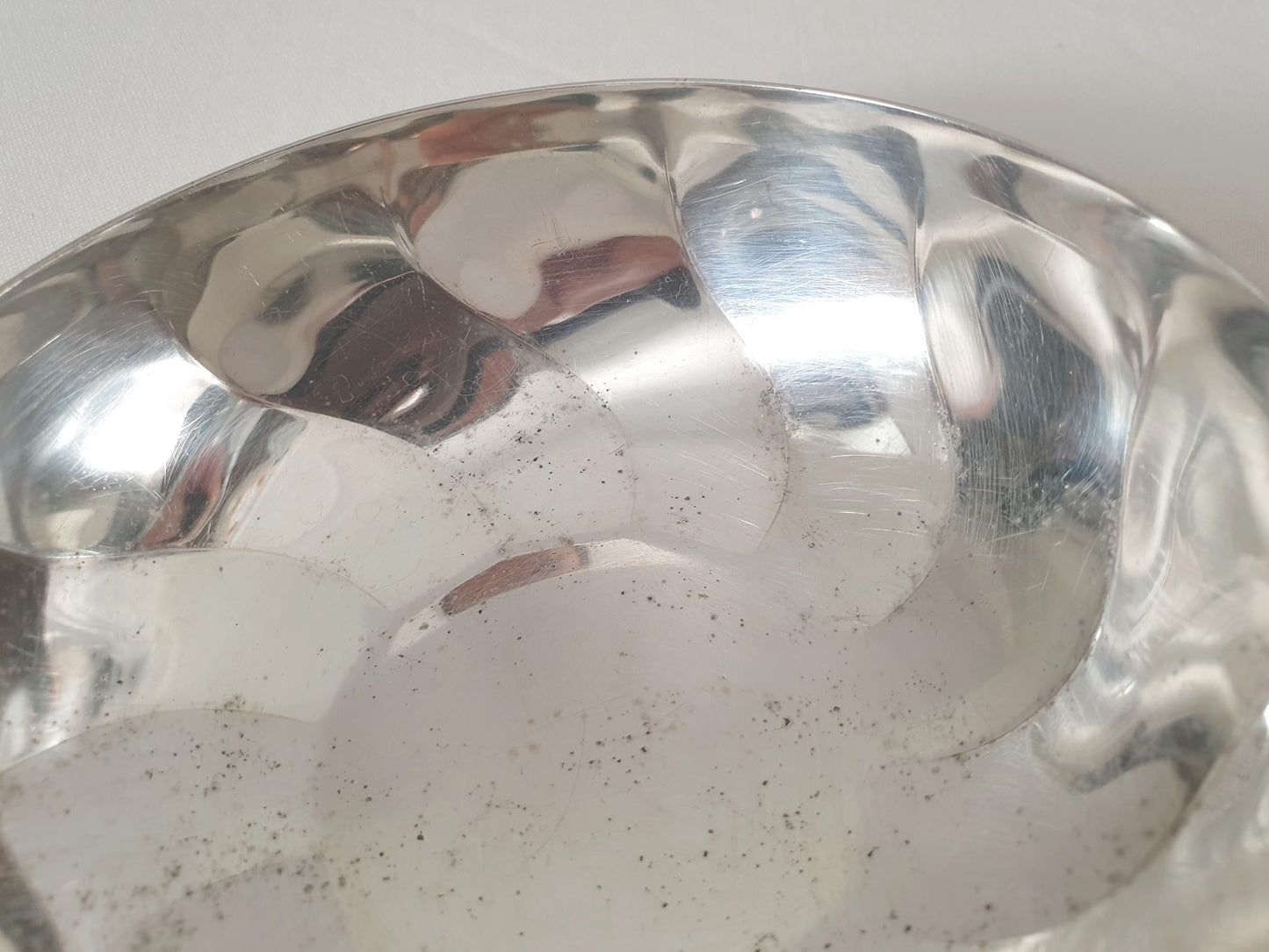 Christofle Torsades Silver Plated Small Swirl Bowl