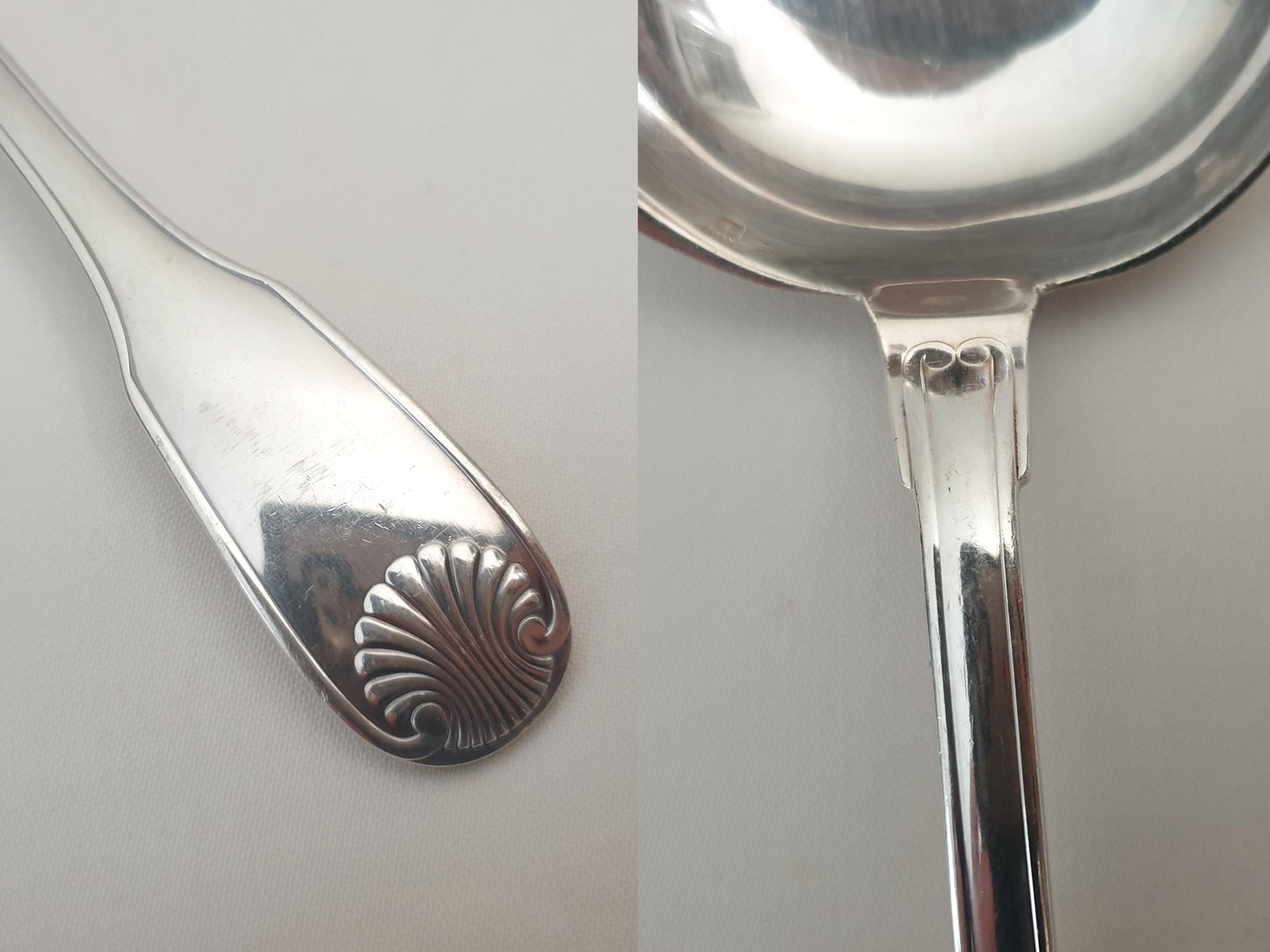 Christofle Silver Plated Cream Ladle 'Vendôme' Model - French Christofle Sauce Ladle