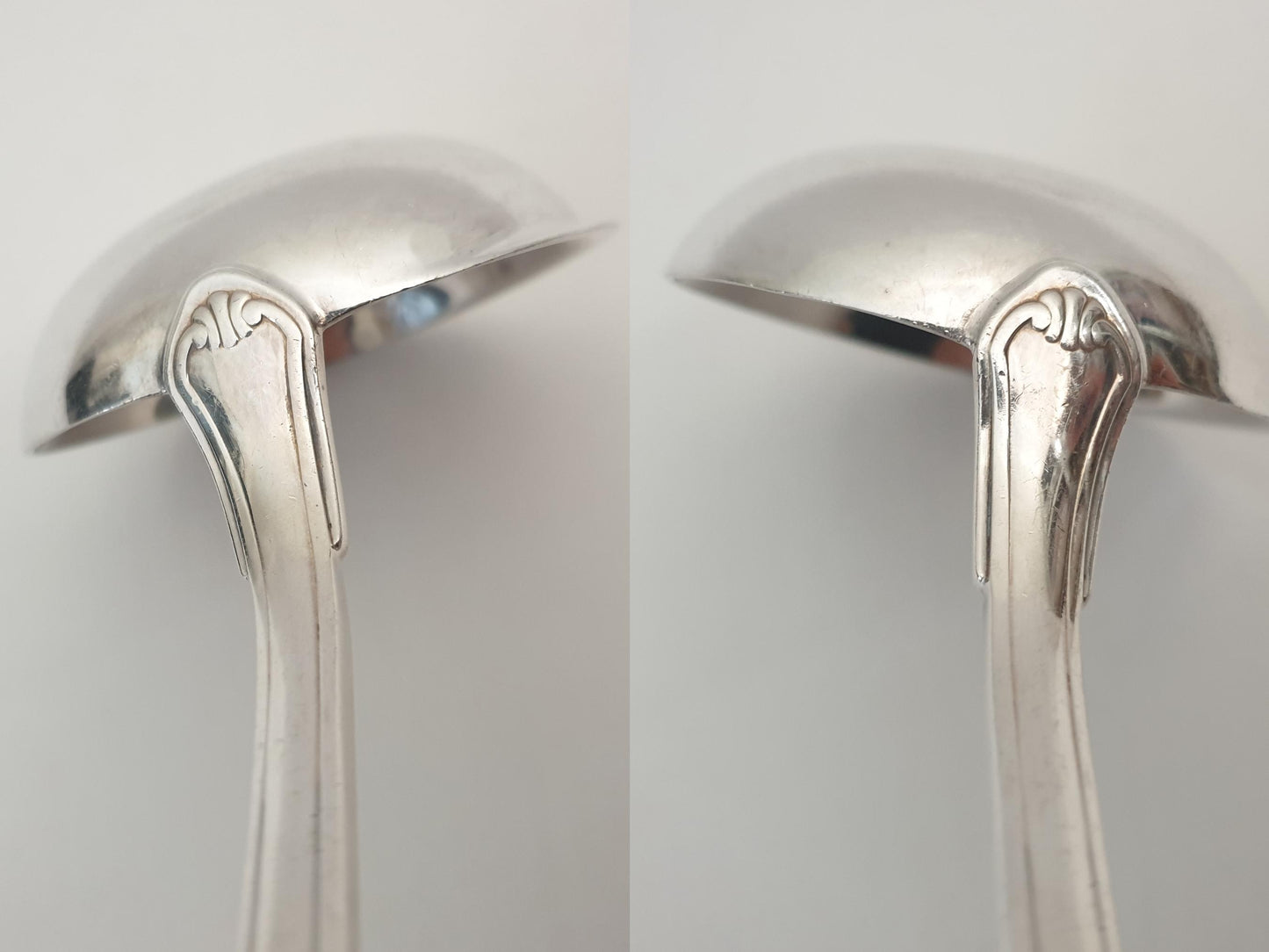 Christofle Silver Plated Cream Ladle 'Vendôme' Model - French Christofle Sauce Ladle