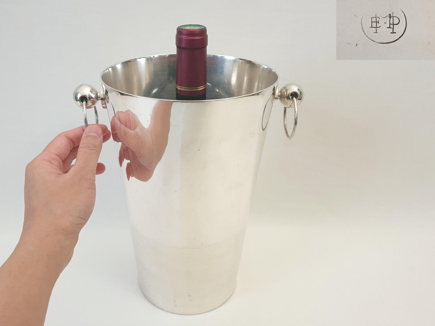 Silver Plated Champagne Bucket - Champagne Bottle Holder - Wine Holder or Wine Cooler